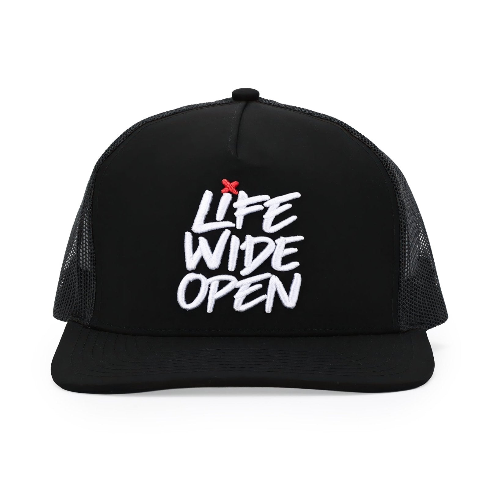 Flat Brim Red X LWO Hat