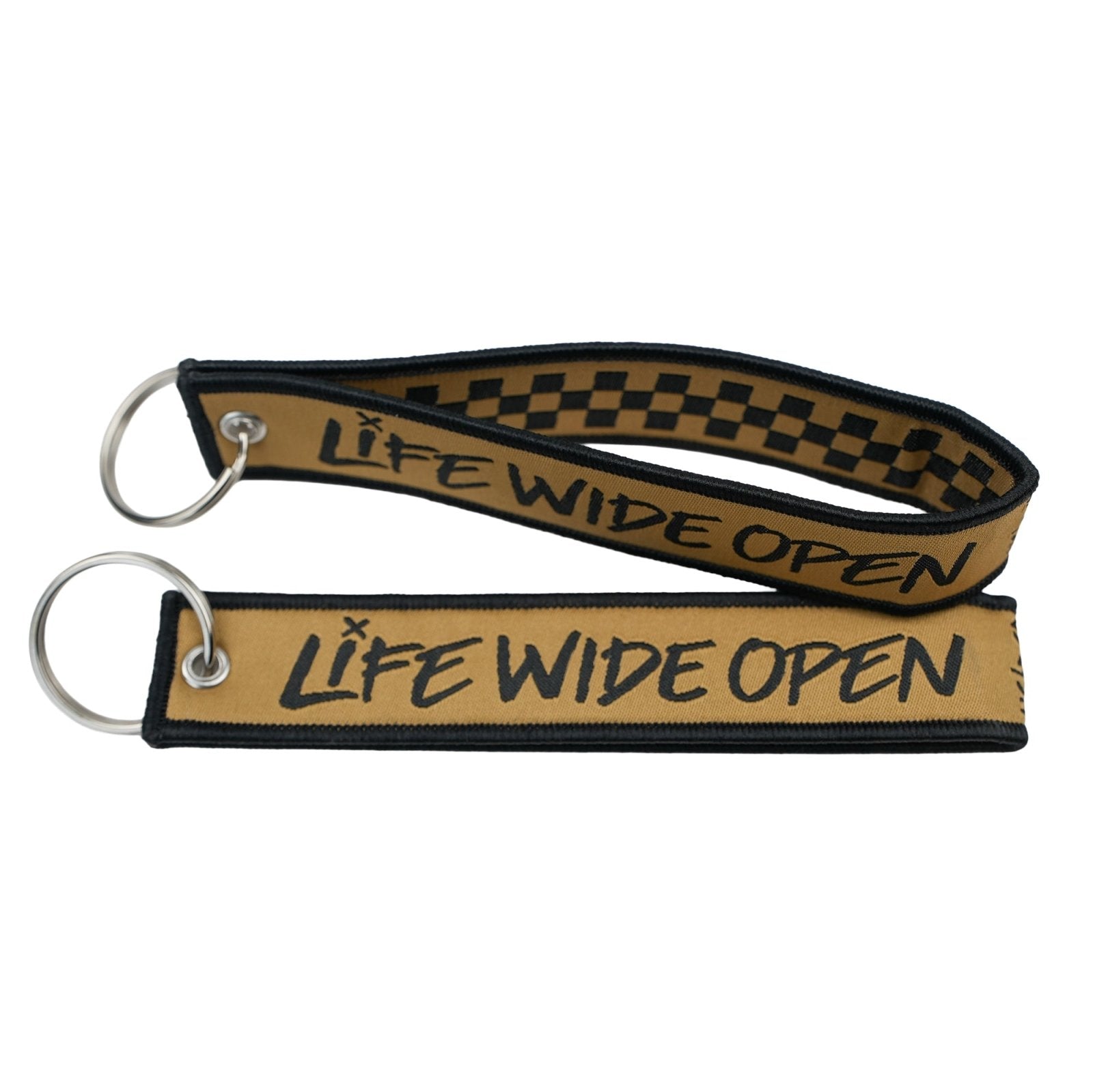 Black & Gold Loop Tag