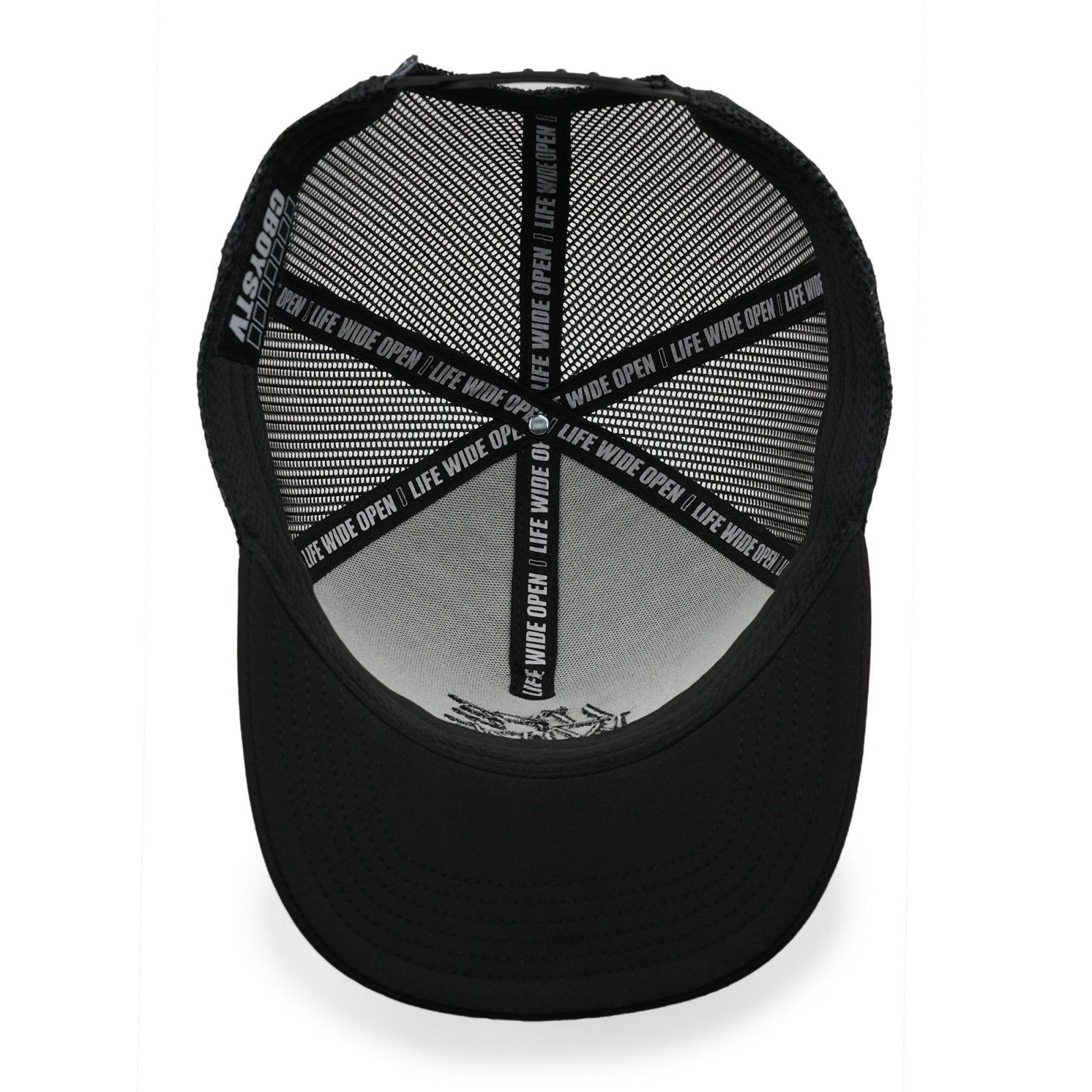 LWO Blackout Curved Brim Hat