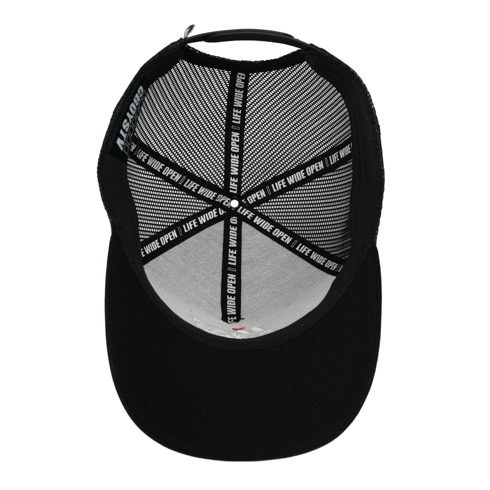 LWO Red X Curved Brim Embroidery Hat
