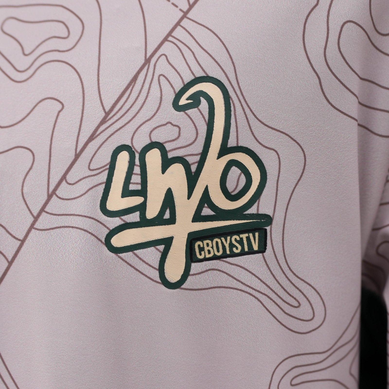 Topographic Camo Fishing Hoodie