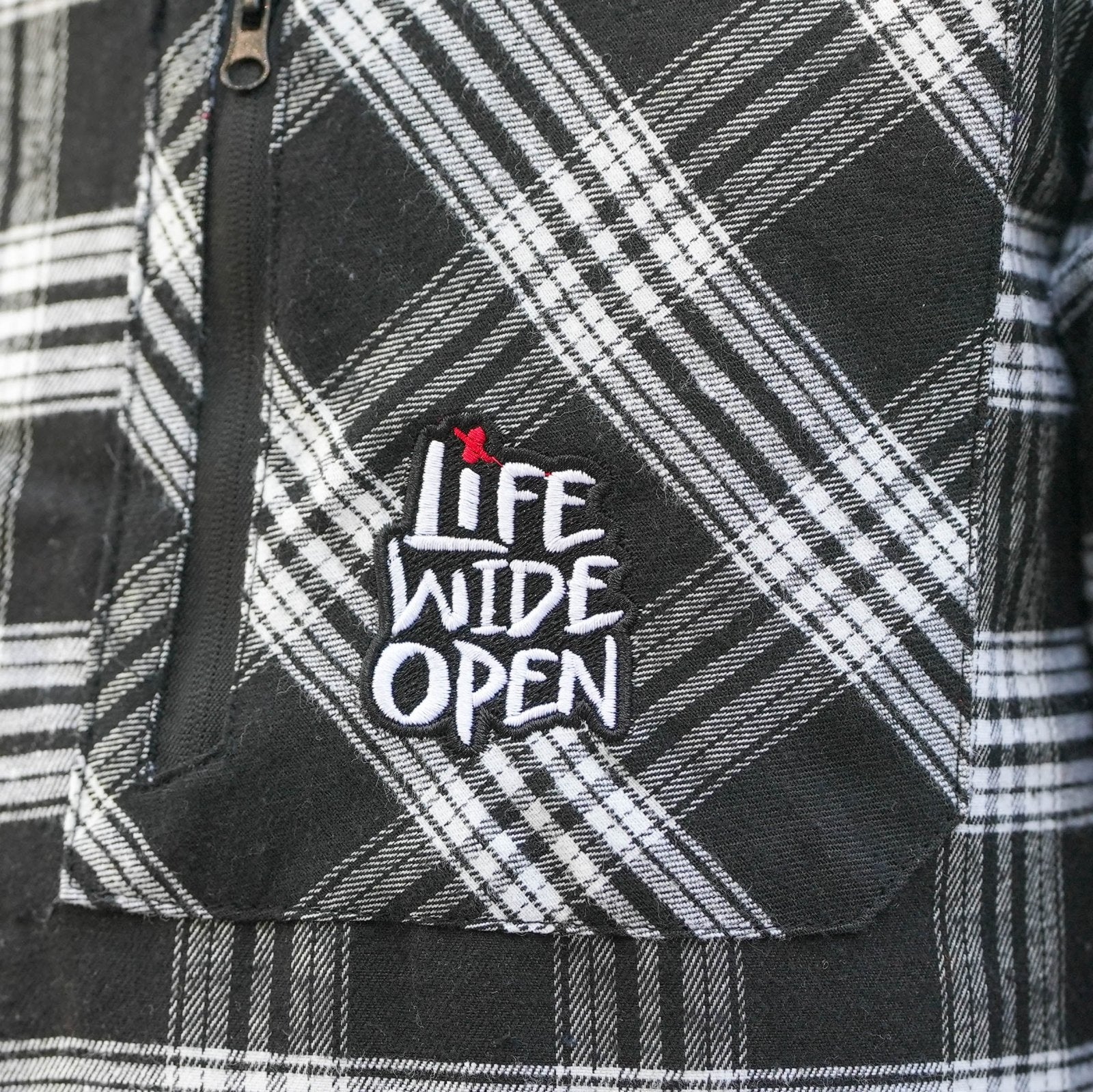 LWO Black Flannel Jacket