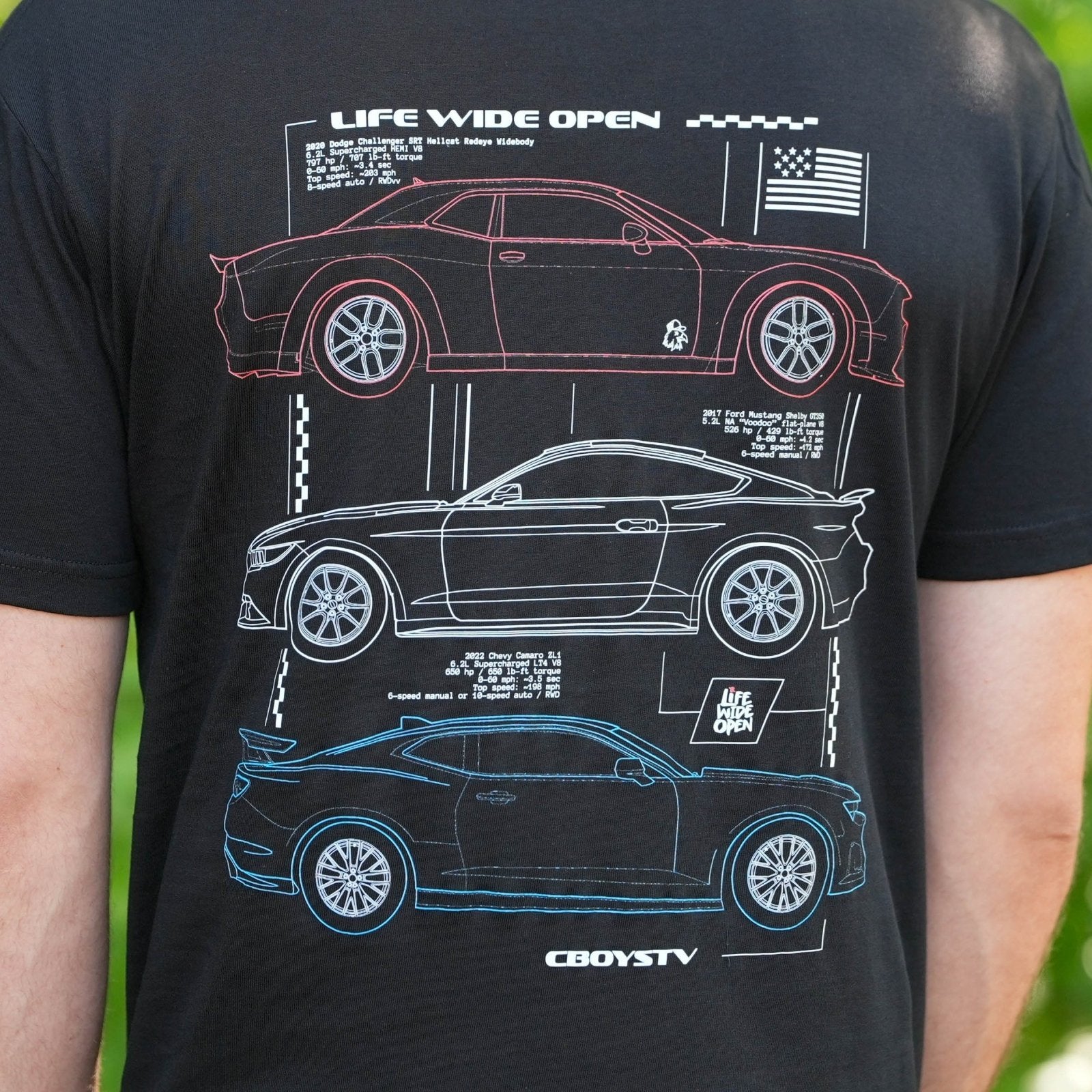 American Muscle Spec Tee