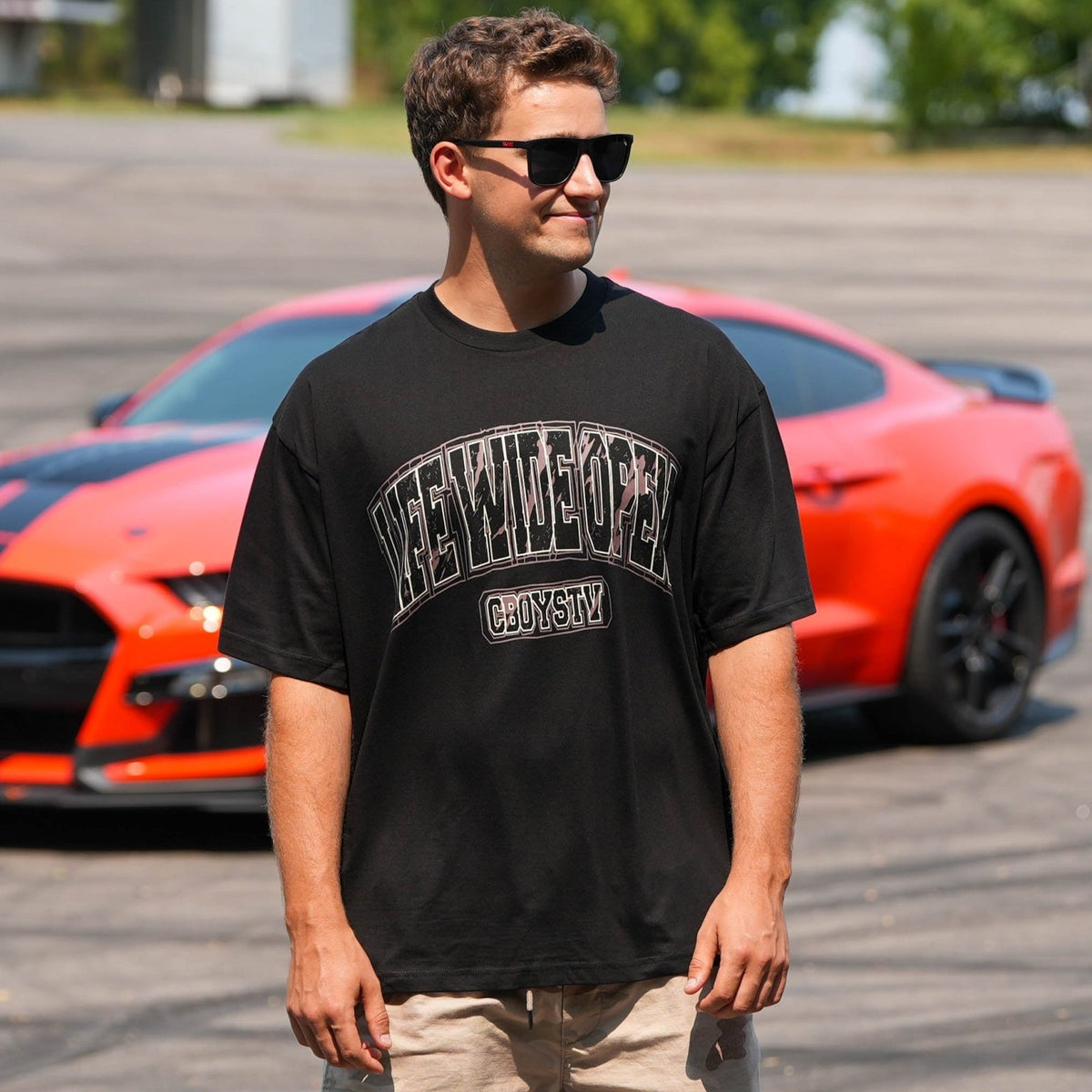 Varsity Camo Boxy Tee