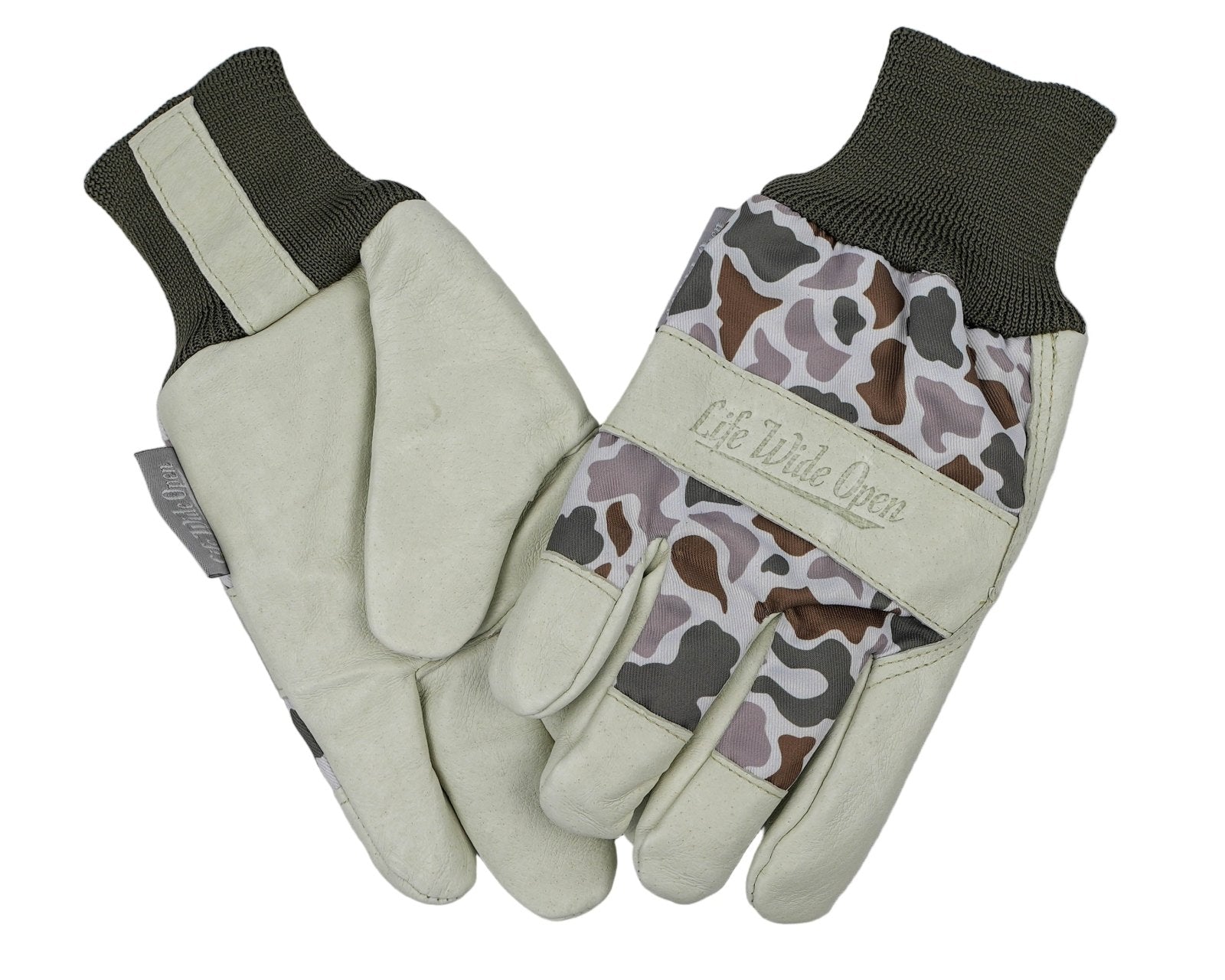 Duck Camo Work Gloves