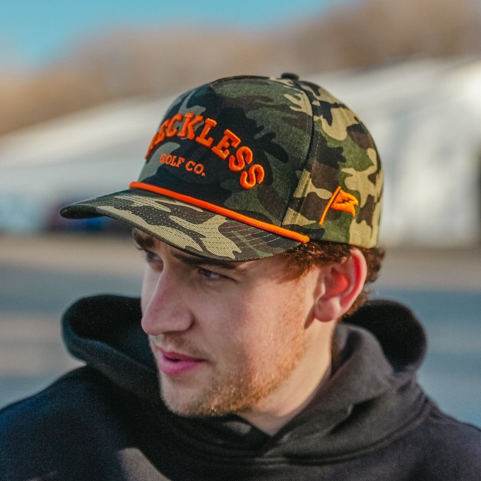 Camo Reckless Golf Hat