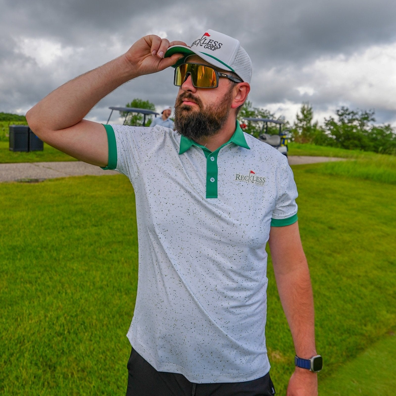 Reckless Golf Speckled Polo