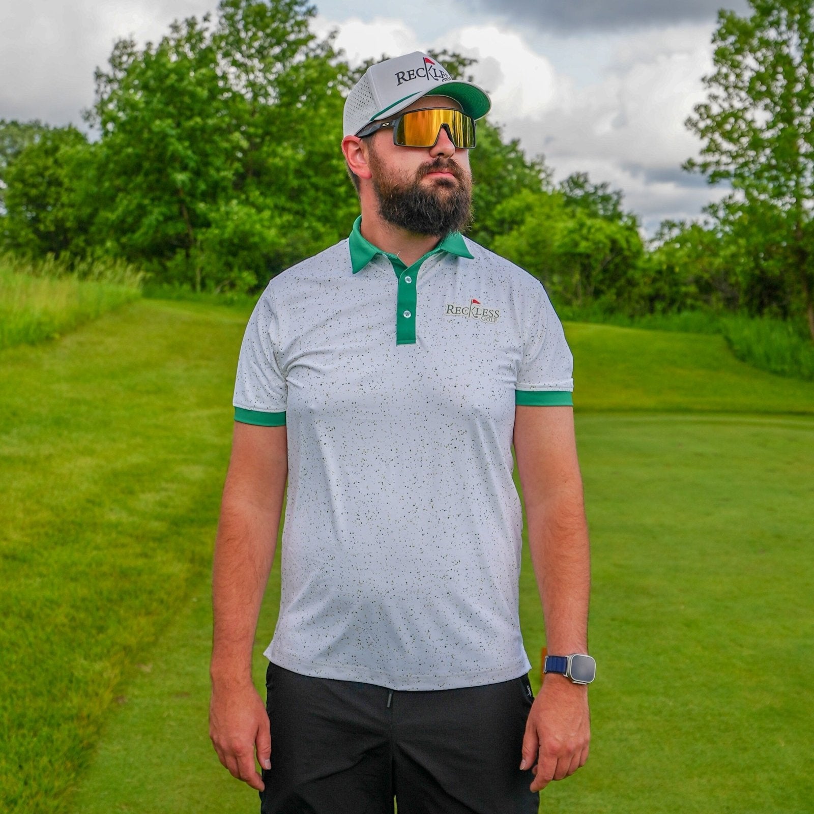 Reckless Golf Speckled Polo