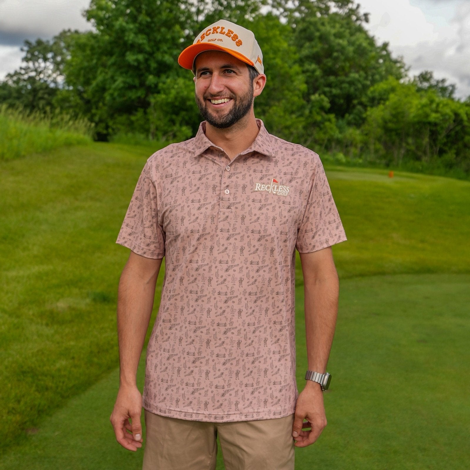 Desert Camo Golf Polo