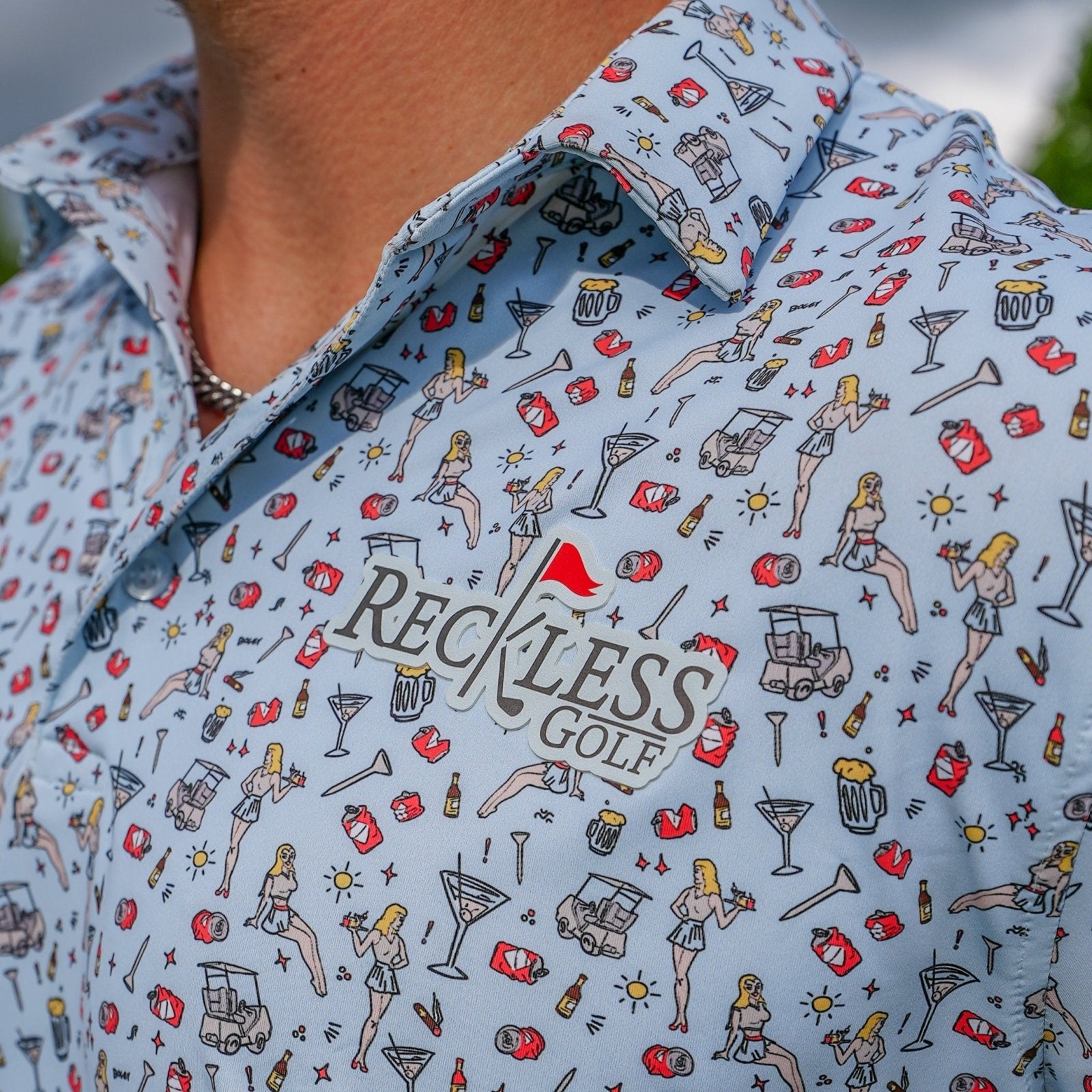 Party Cart Golf Polo