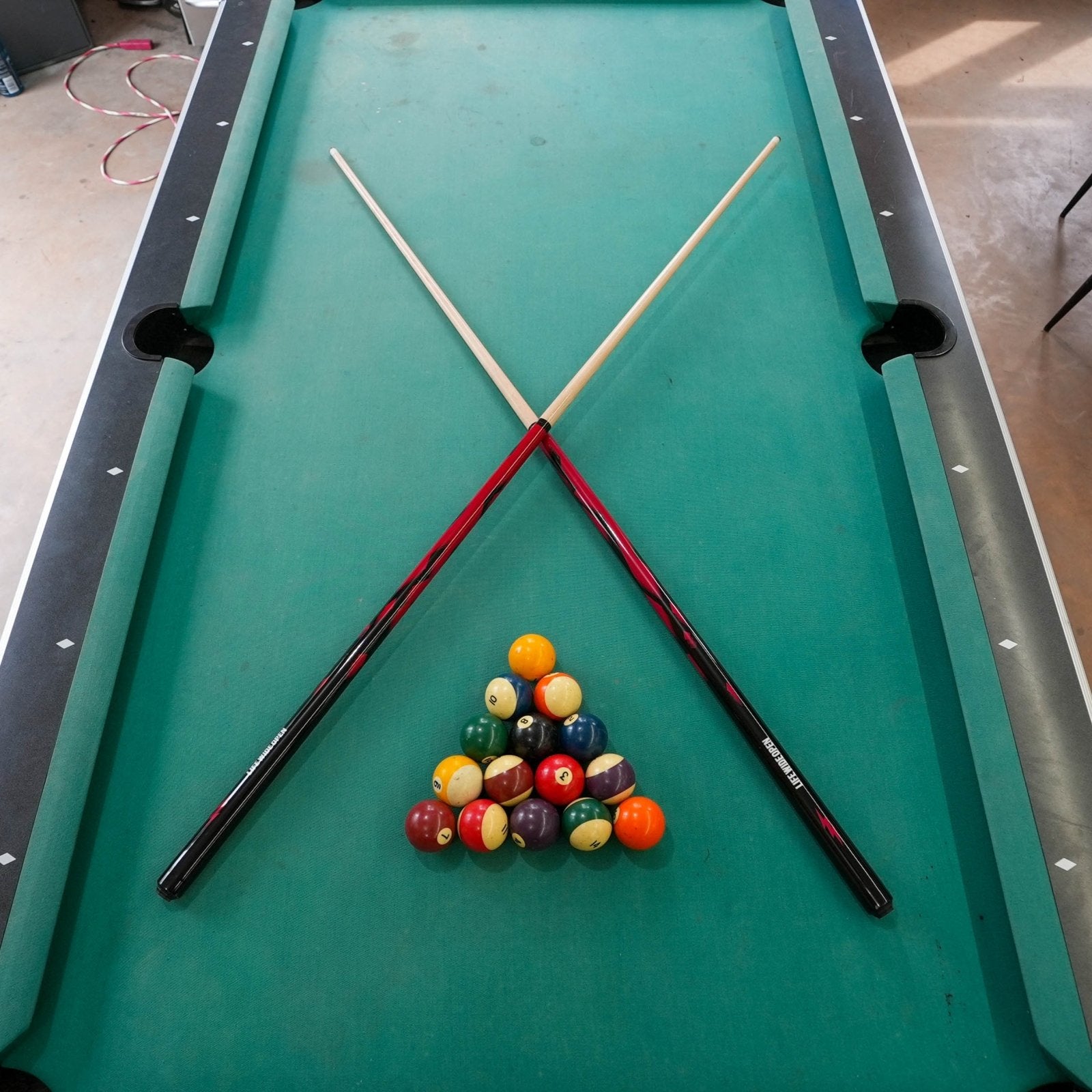 Life Wide Open Limited Edition Pool Cue