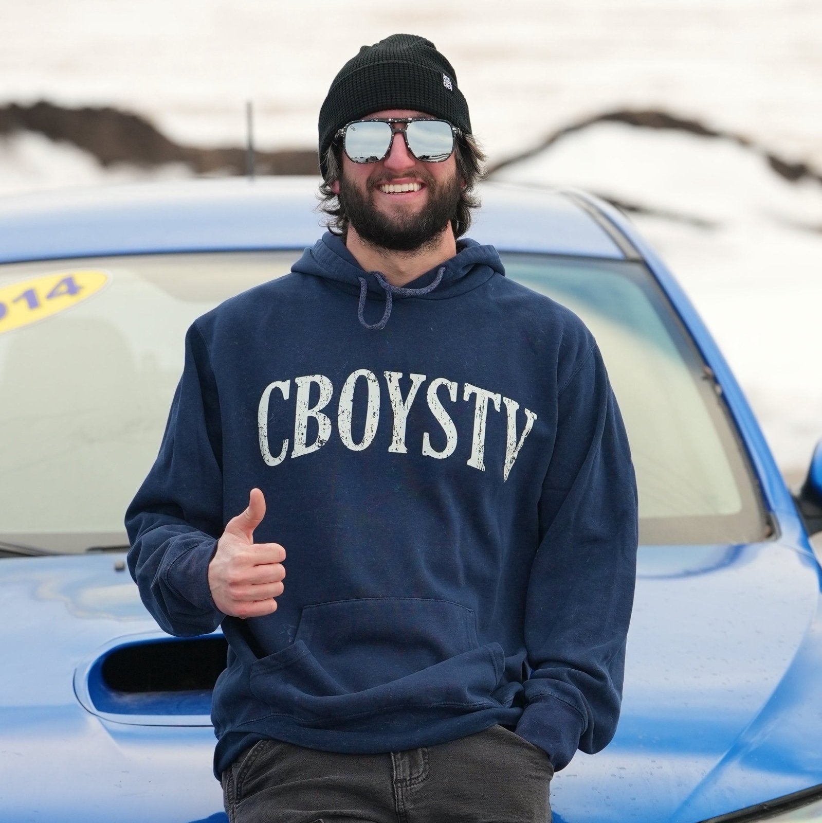 CBOYSTV Navy MW Hoodie