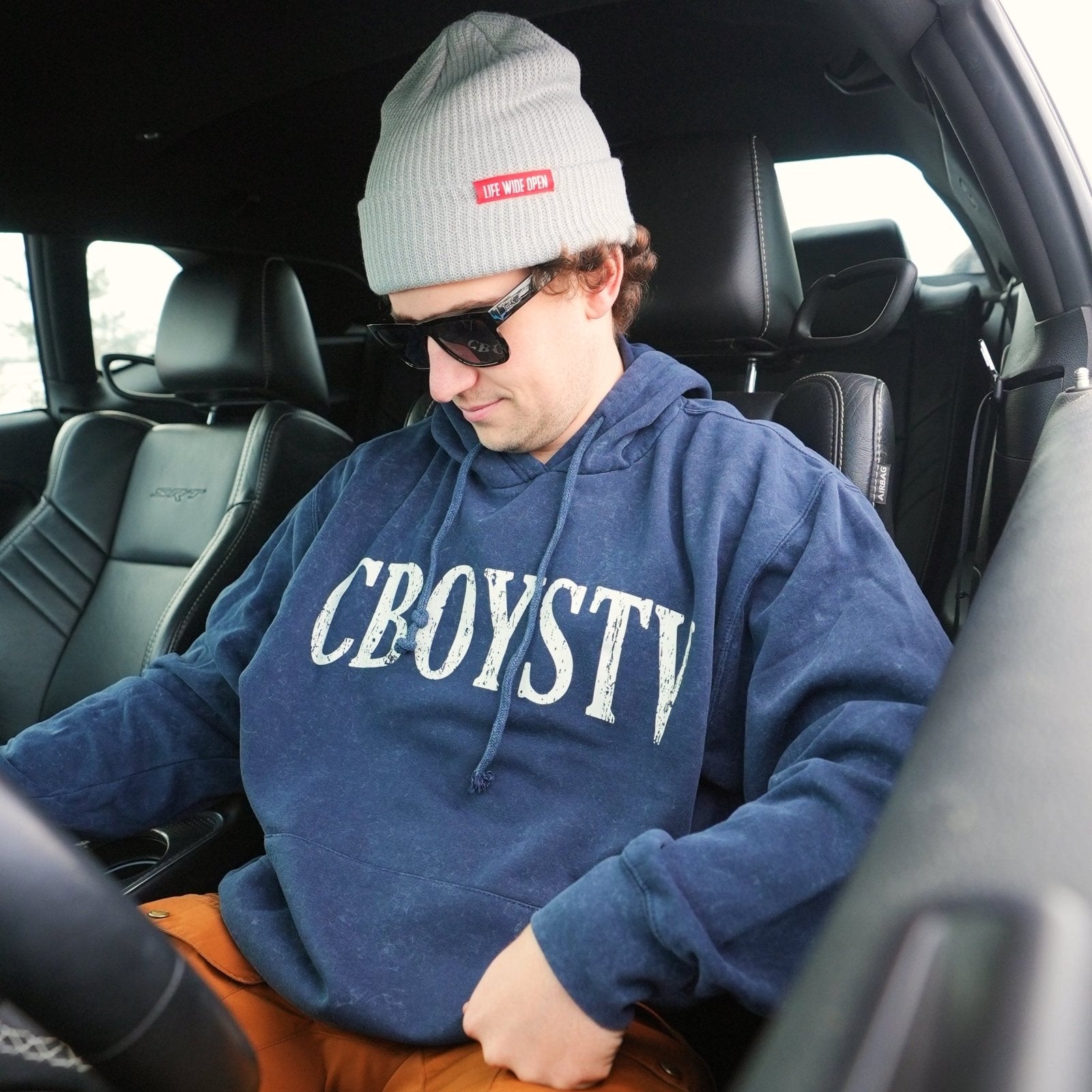 CBOYSTV Navy MW Hoodie