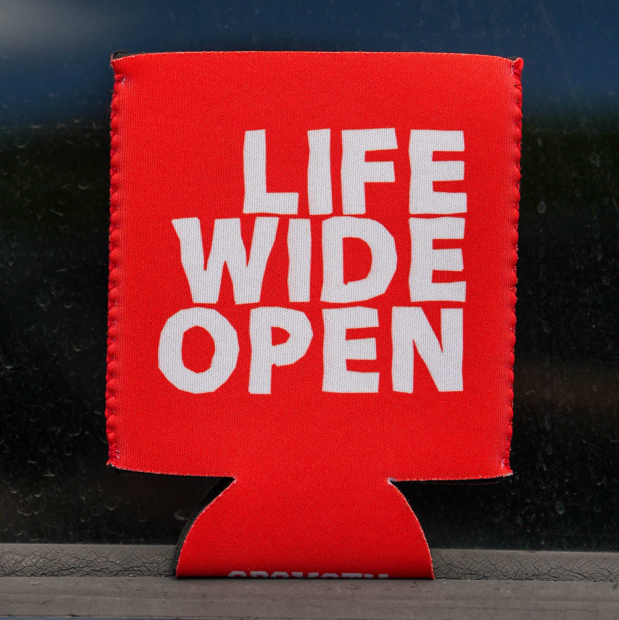 Red Stacker LWO Can Koozie