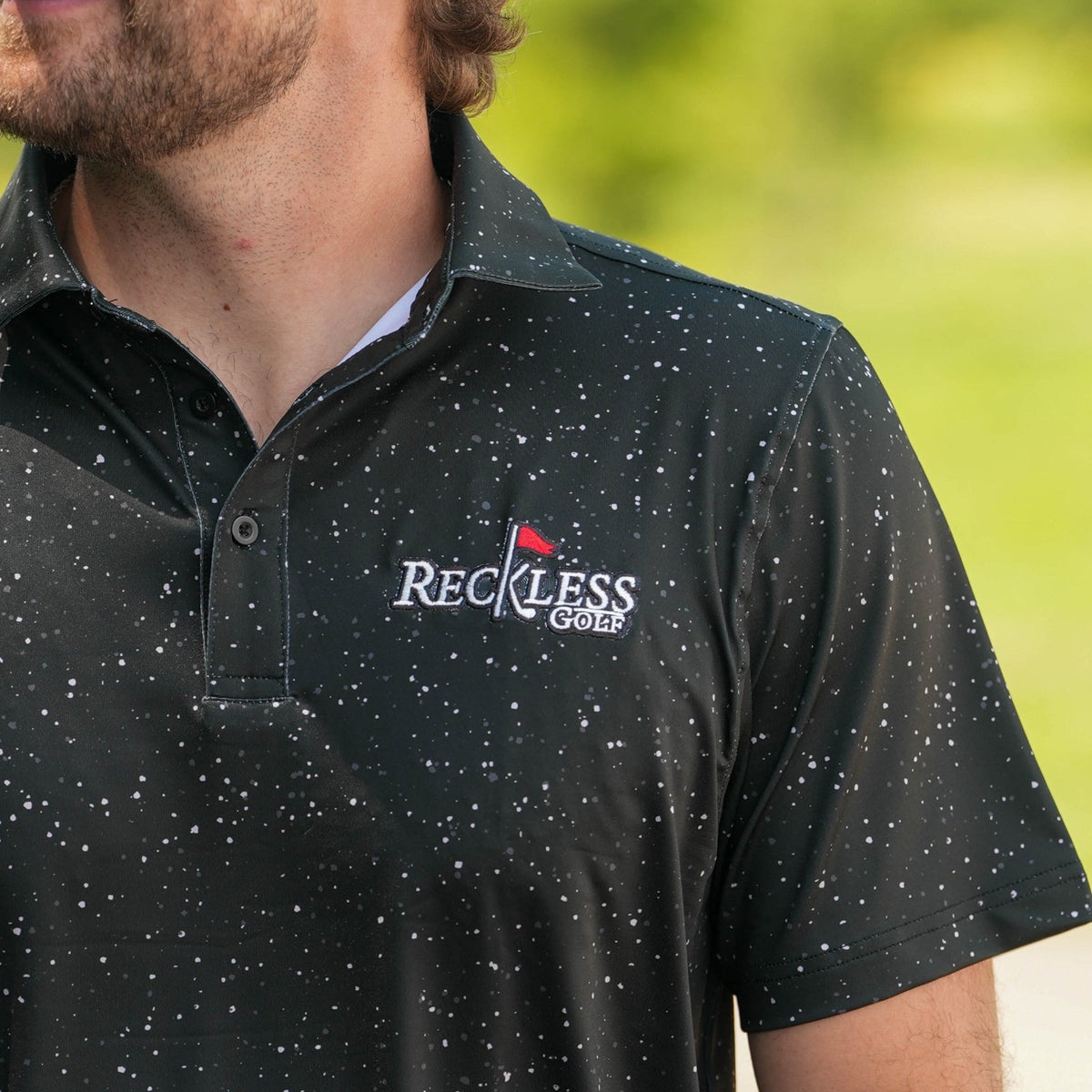 Blackout Splatter RG Golf Polo