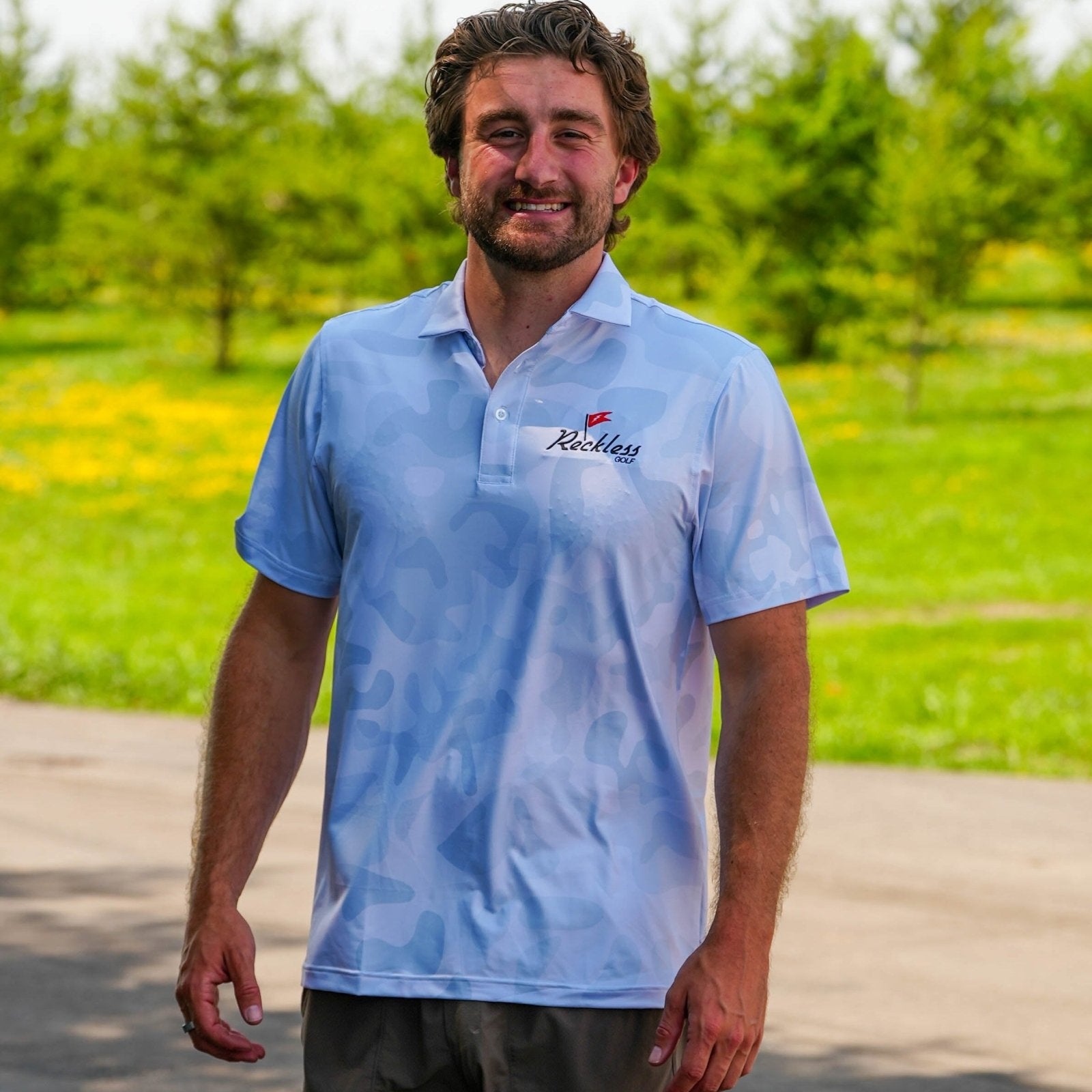 Snow Camo RG Golf Polo