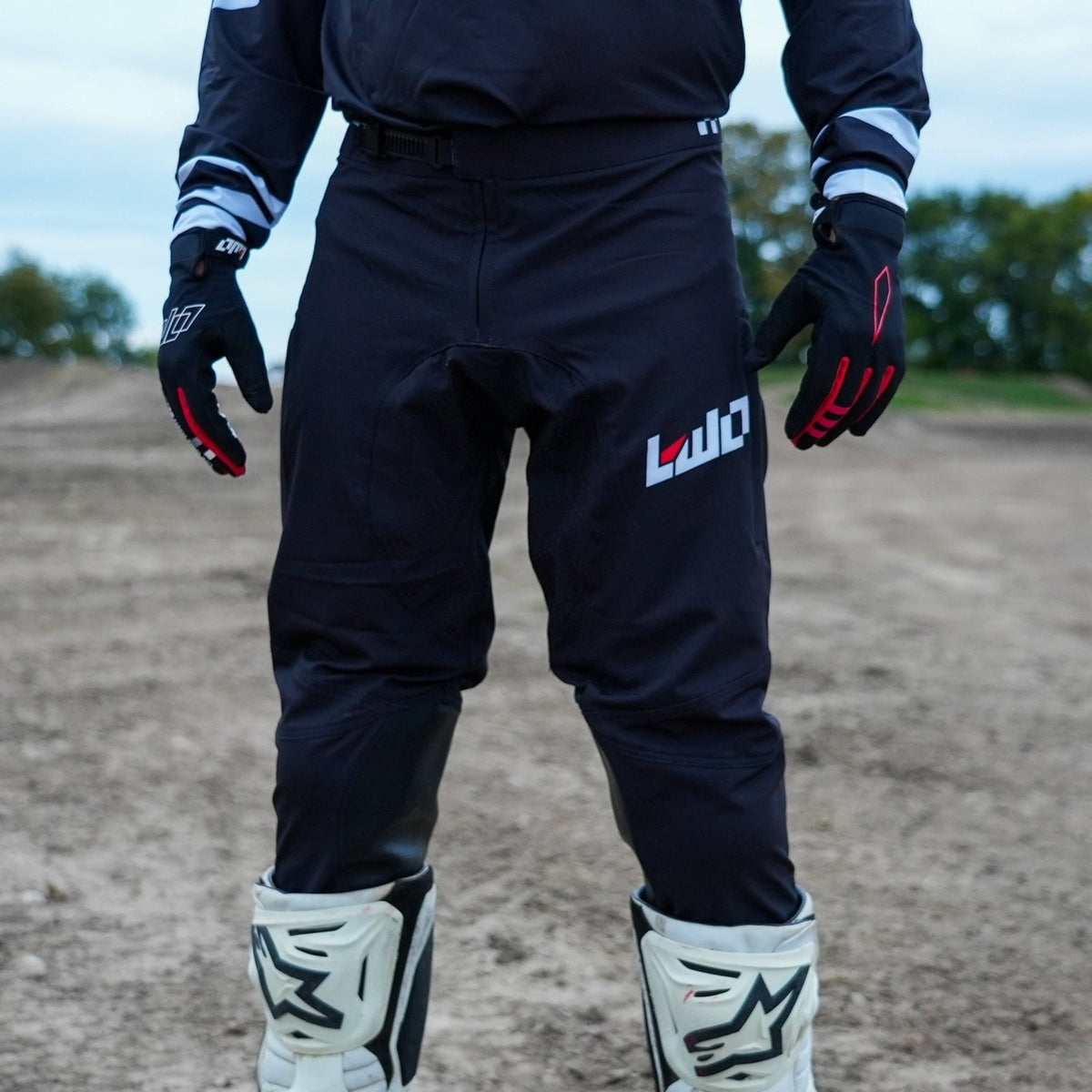 LWOGear Core Black Moto Pants
