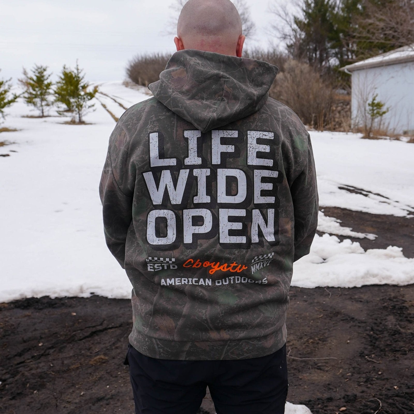 Darkwood Hunt Camo Hoodie