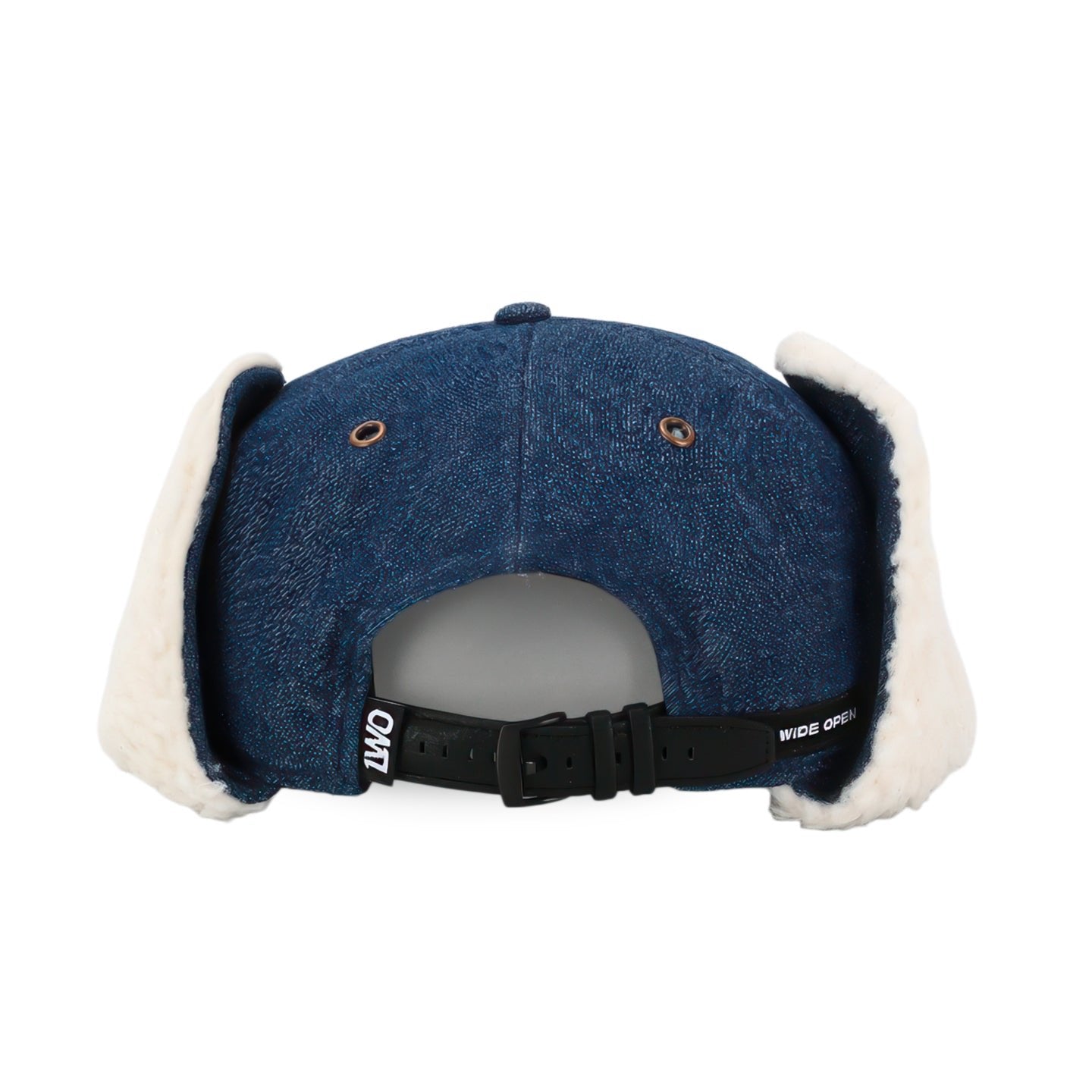 Denim Insulated Curved Brim Flap Hat
