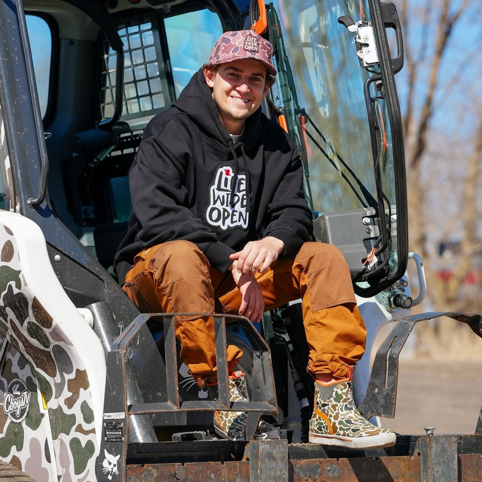 Duck Camo Deck Boots