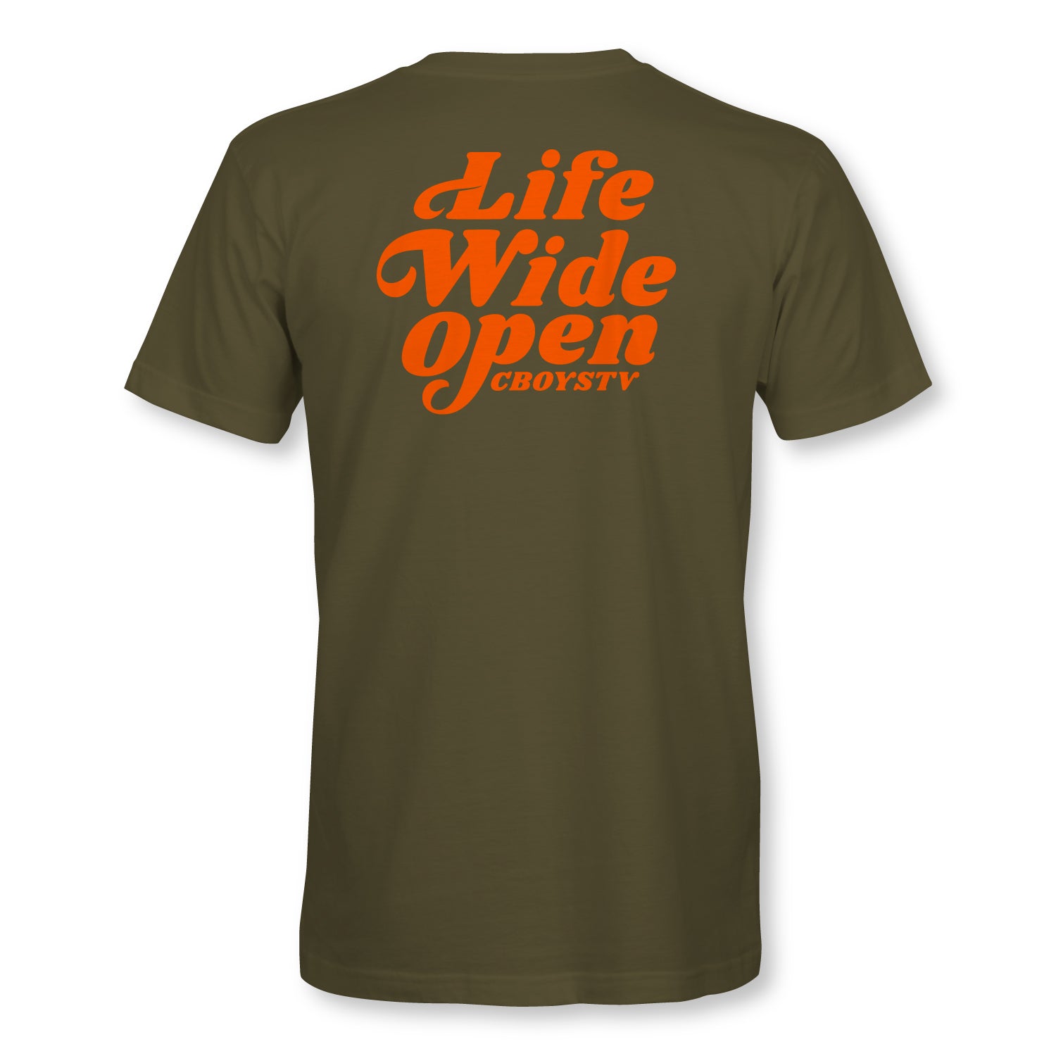 Army Green Have A Nice Day T-shirt