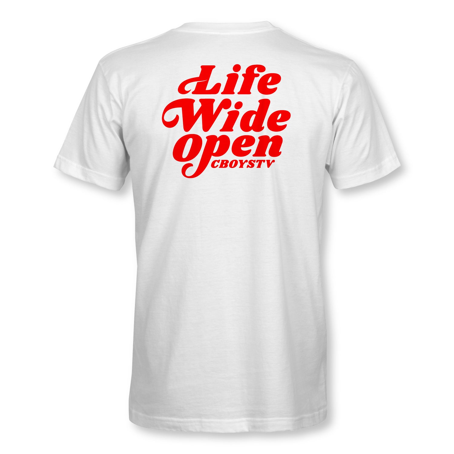 White Have A Nice Day T-shirt