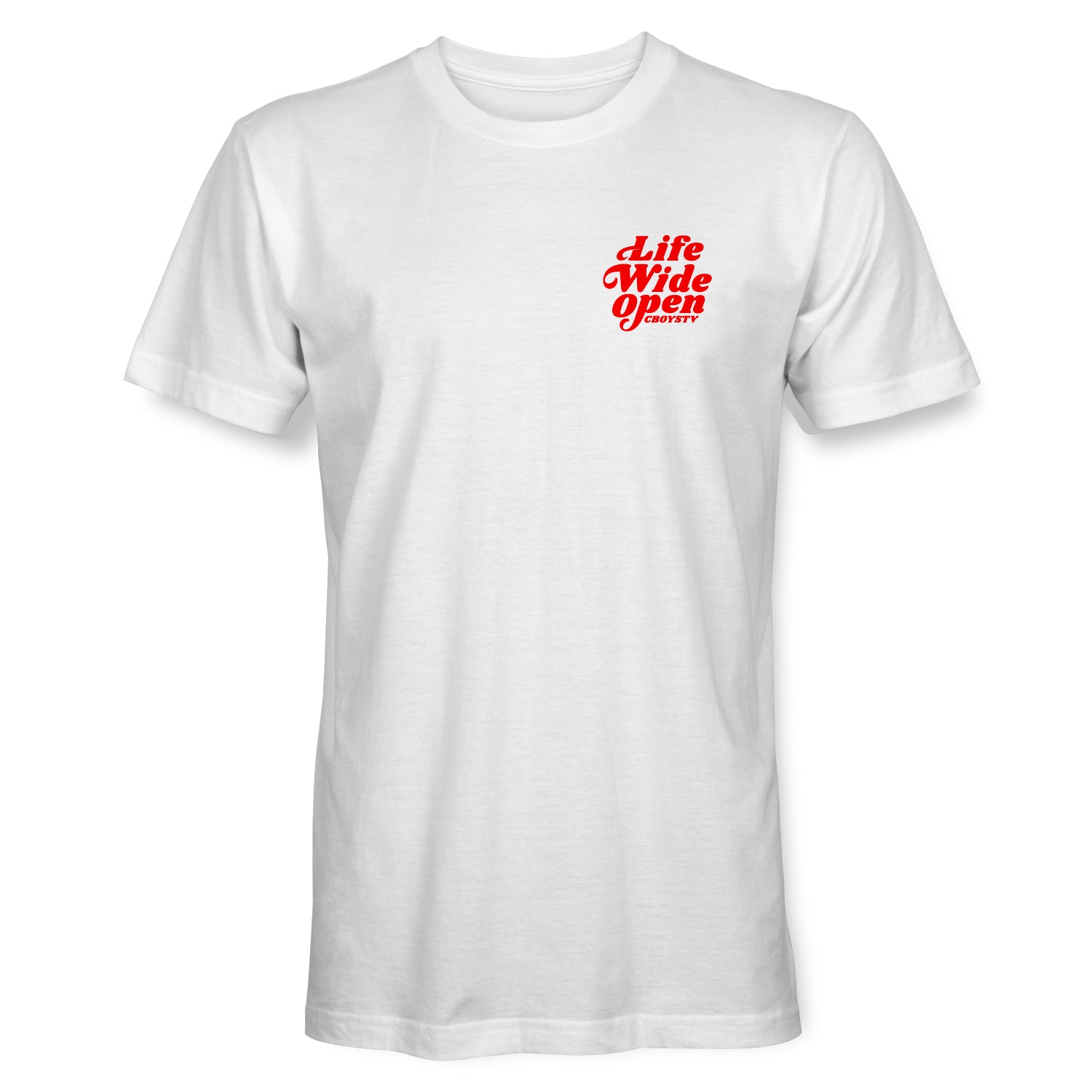 White Have A Nice Day T-shirt