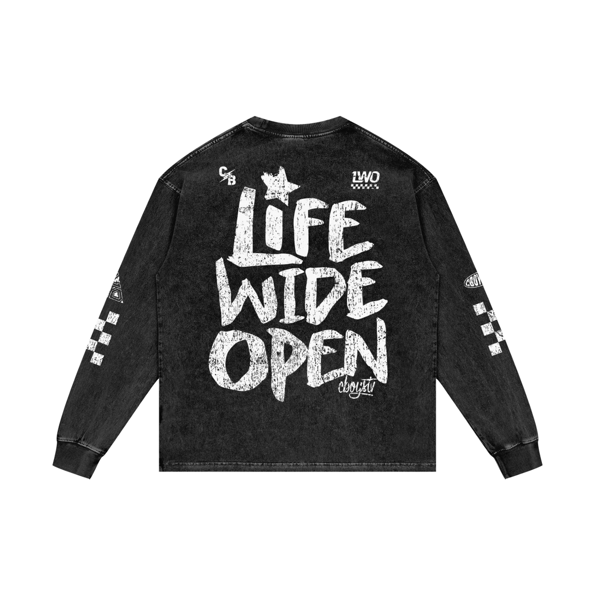 LWO Street Oversized Mineral Wash Long Sleeve