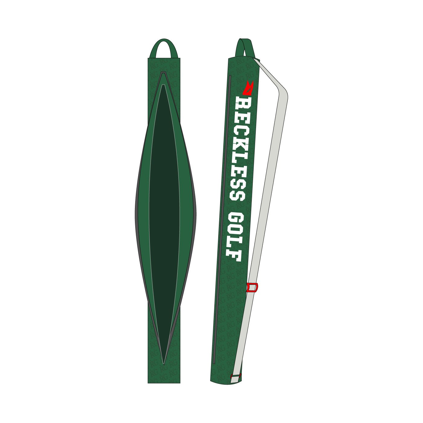 Reckless Golf Beer Sleeve