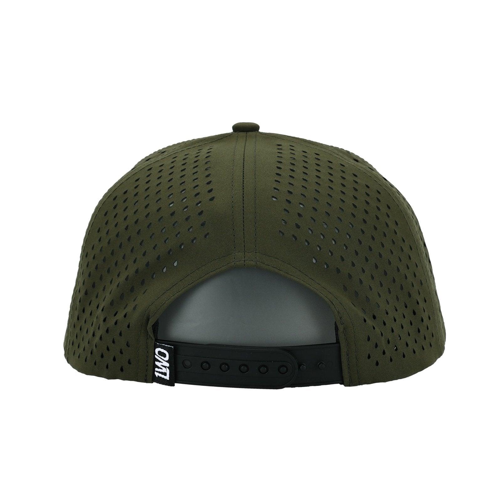 Khaki and Green Rope Performance Snapback