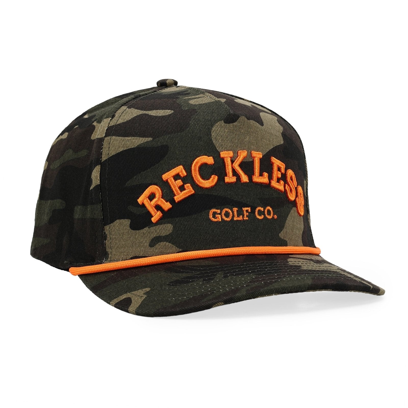 Camo Reckless Golf Hat
