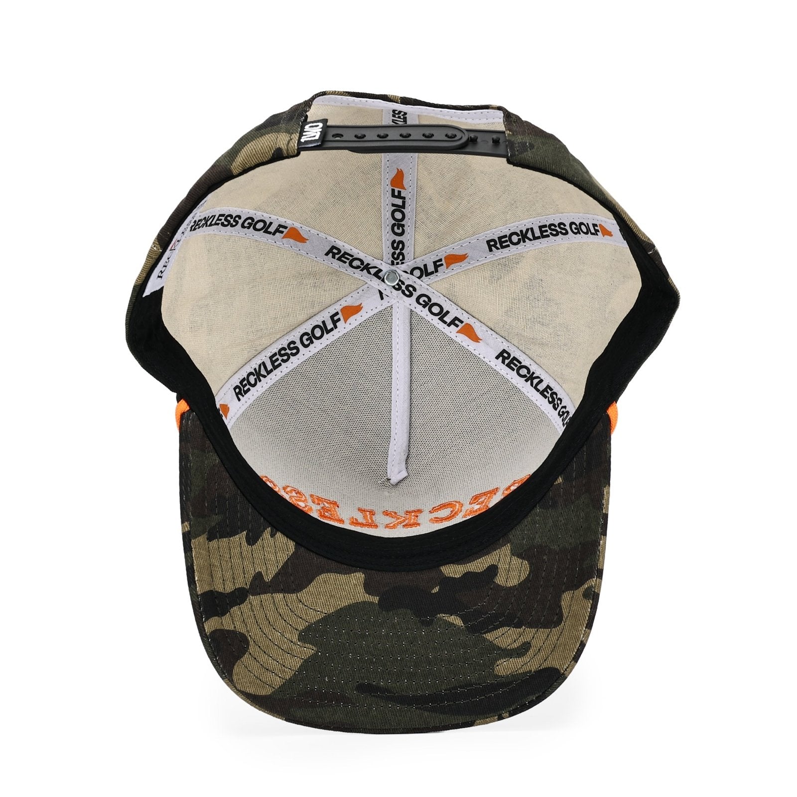 Camo Reckless Golf Hat