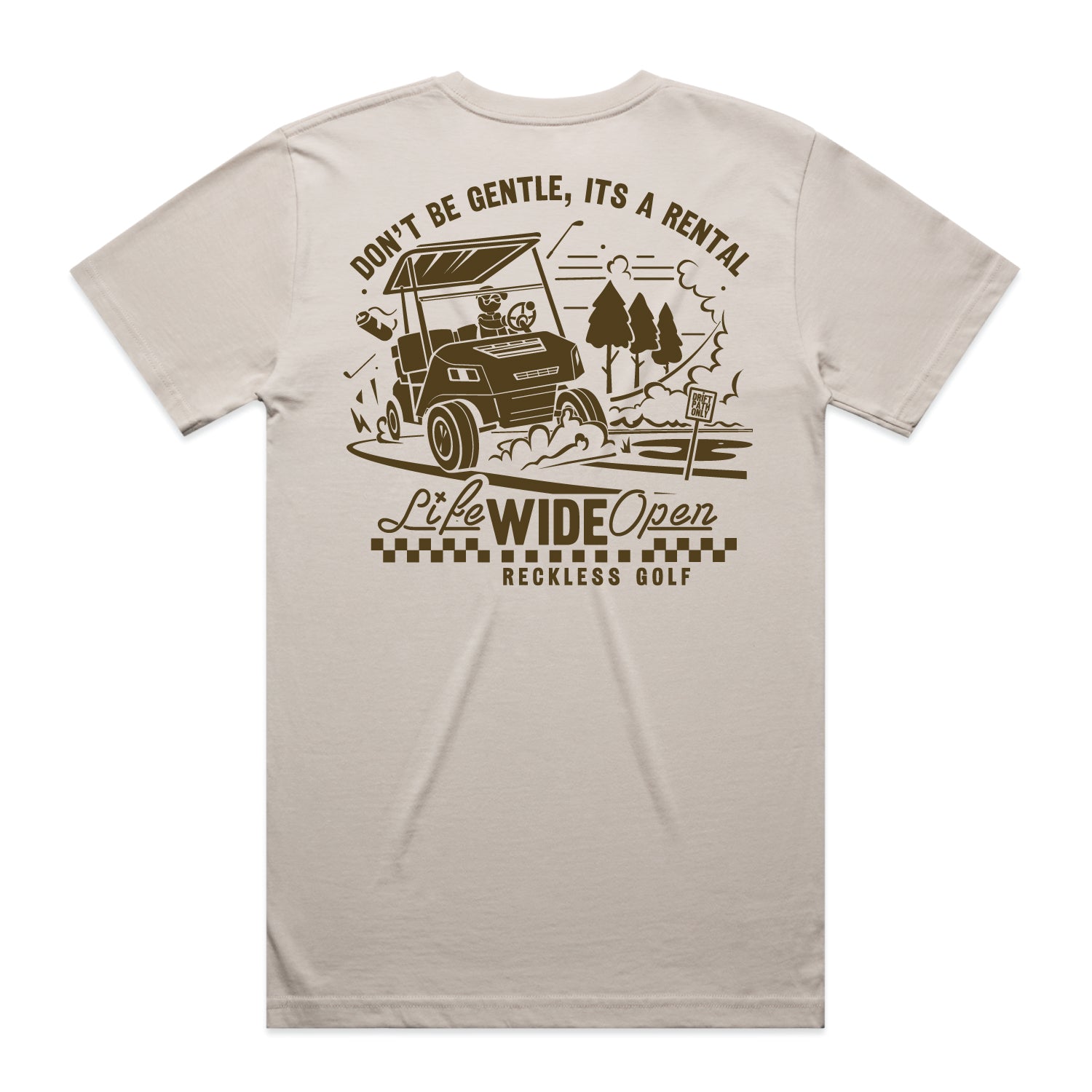 Reckless Golf Rental Tee