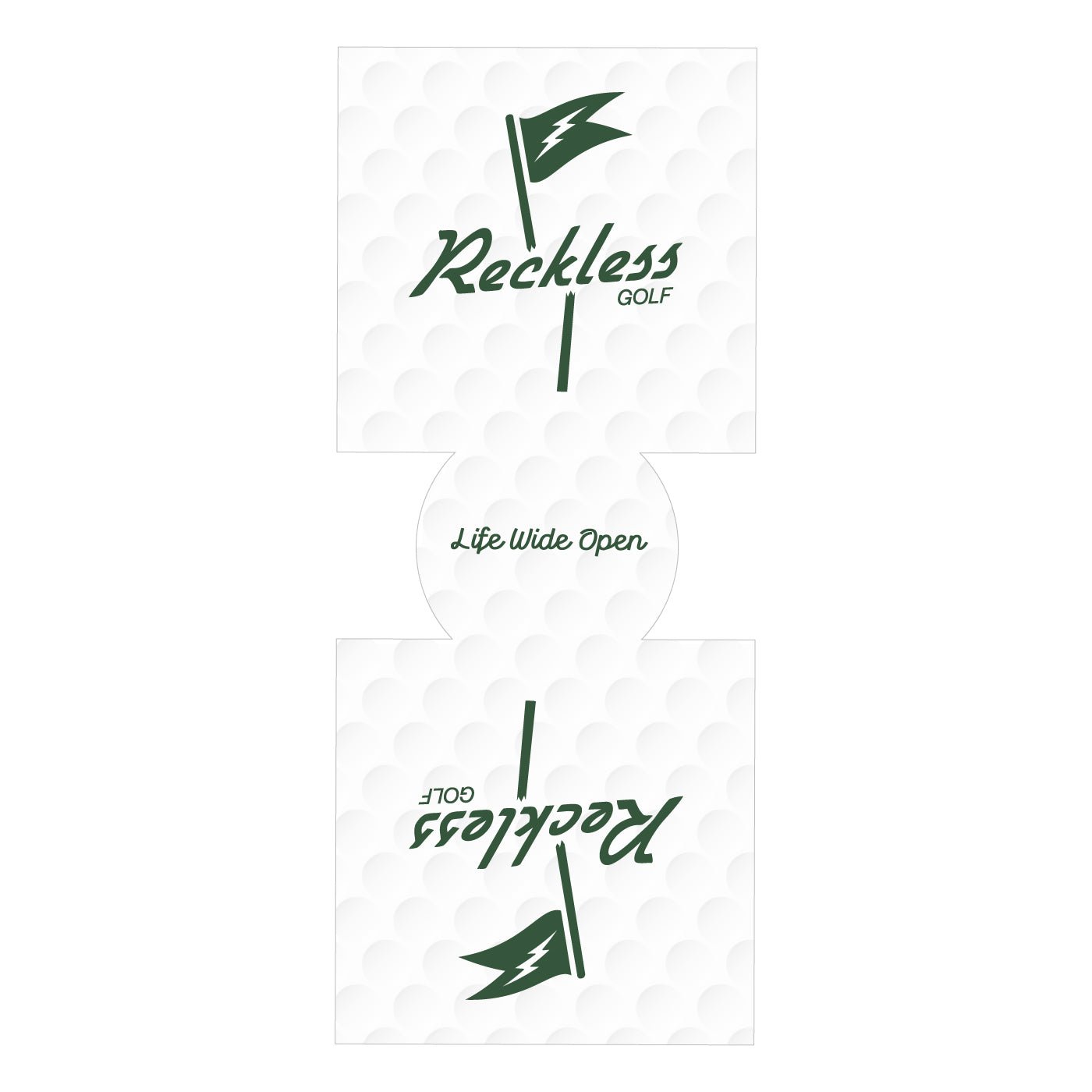 RG Dimple Pattern Can Koozie