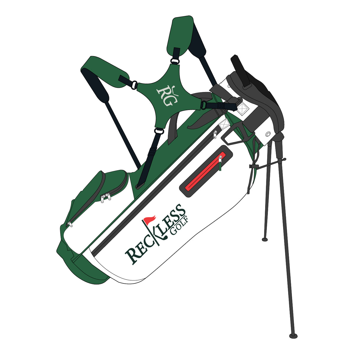 Reckless Golf Club Bag