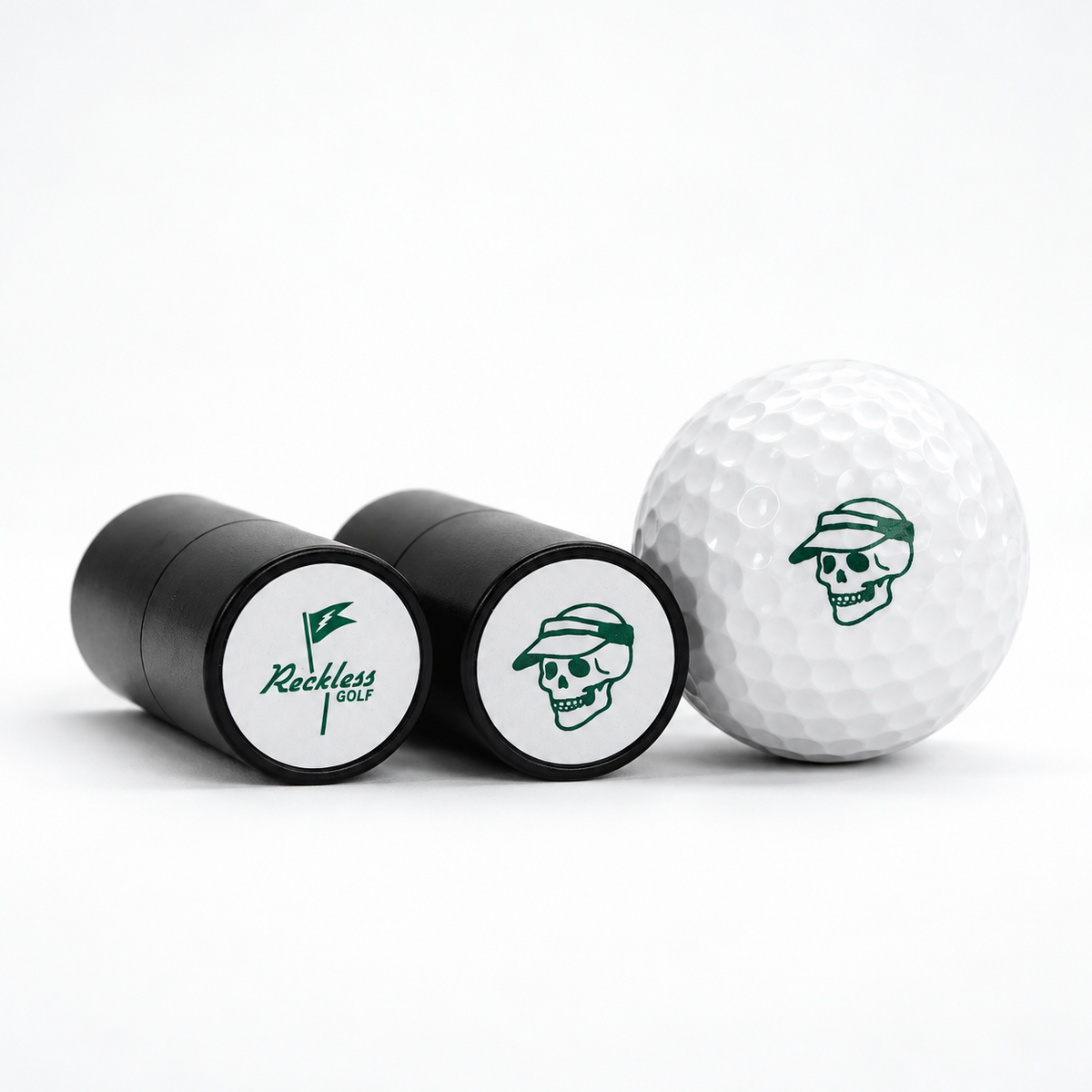 Reckless Golf Ball Stamp 2 Pack