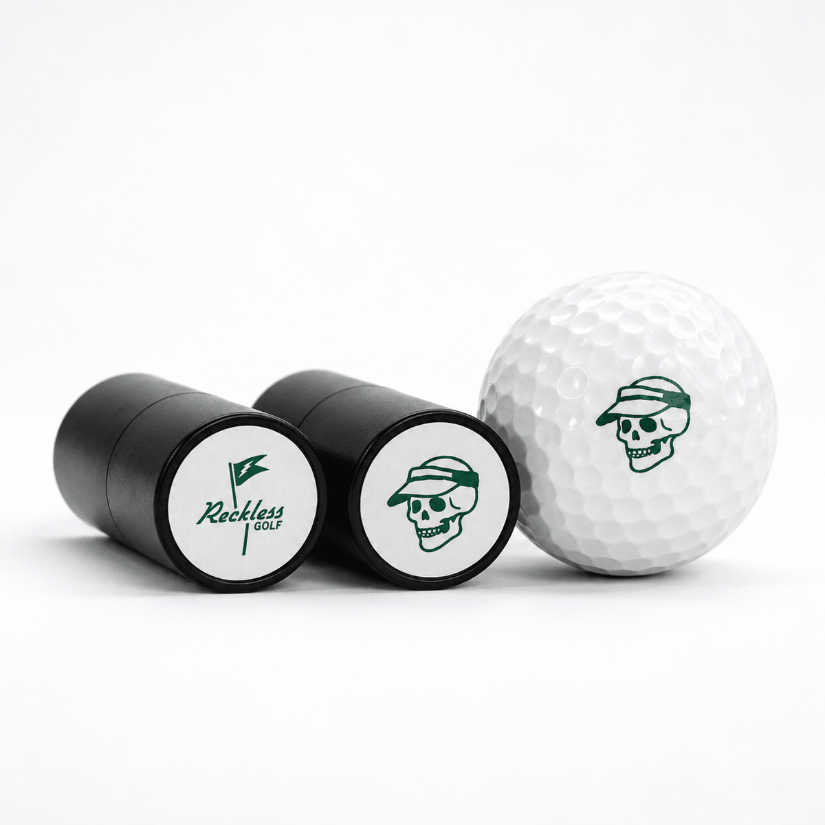 Reckless Golf Ball Stamp 2 Pack