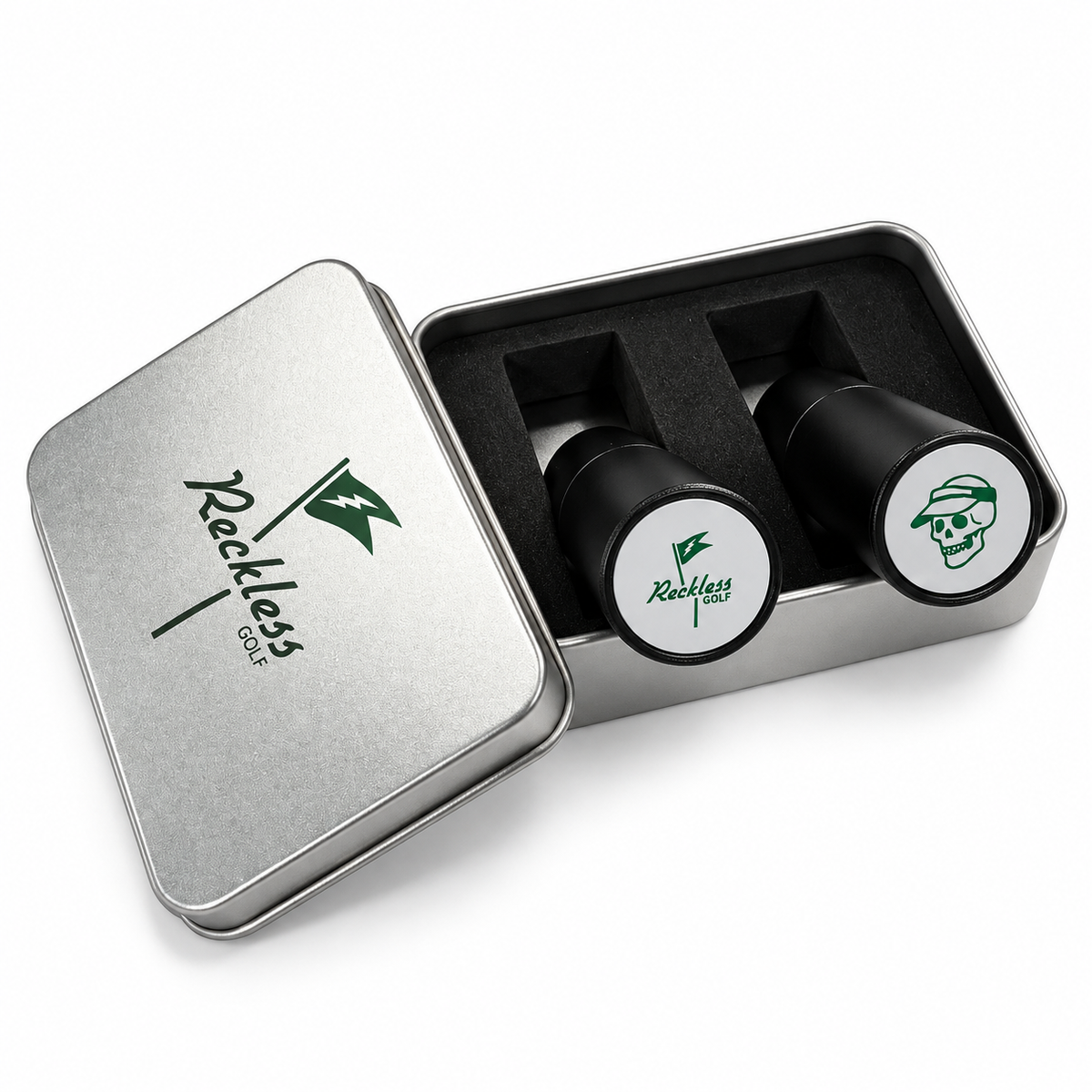 Reckless Golf Ball Stamp 2 Pack