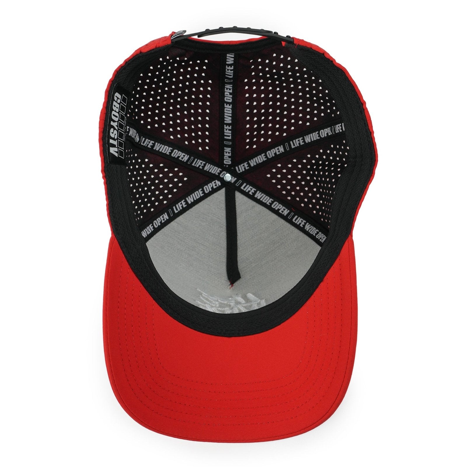 RED LWO Embroidery Hat