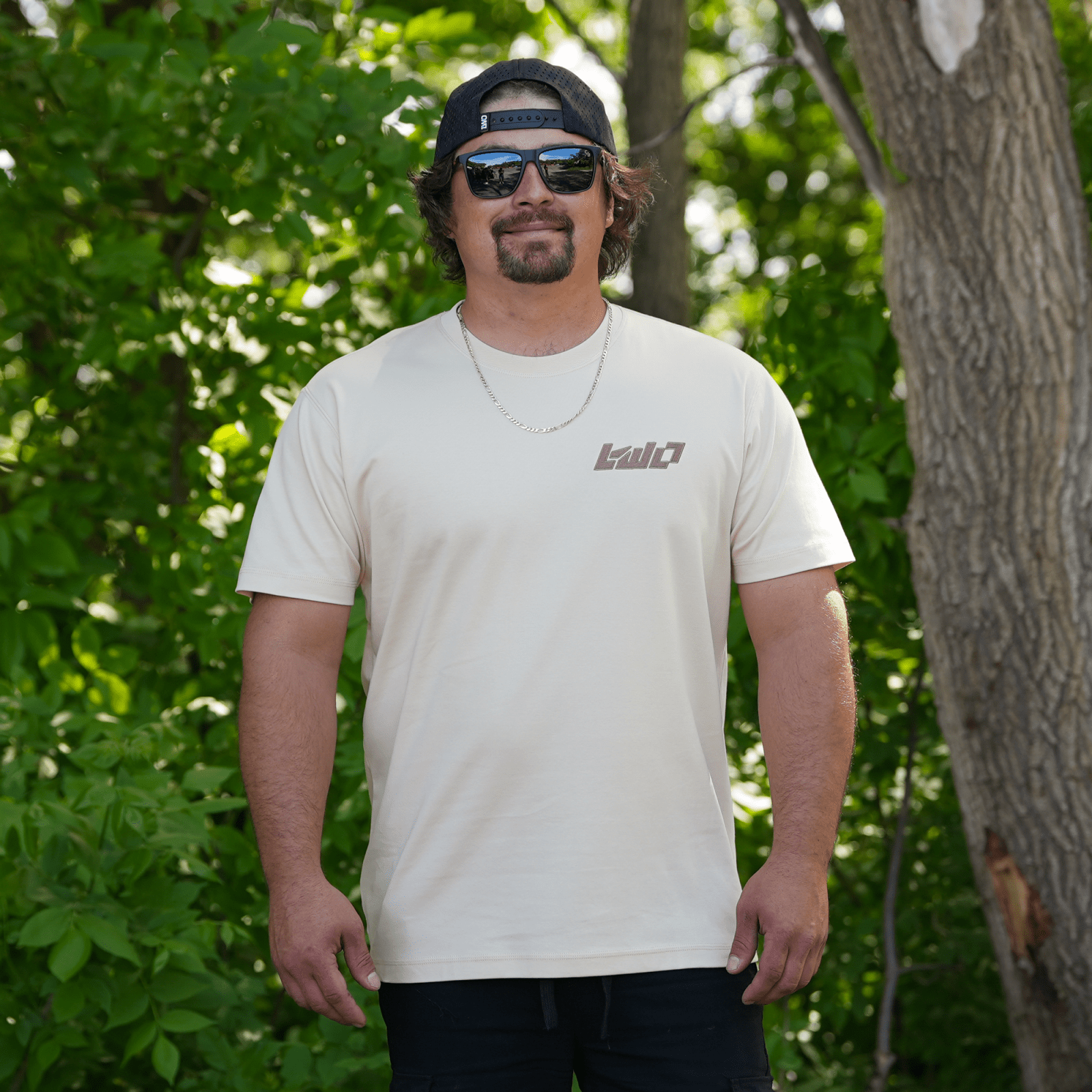 LWOGear Tonal Embroidered Tee