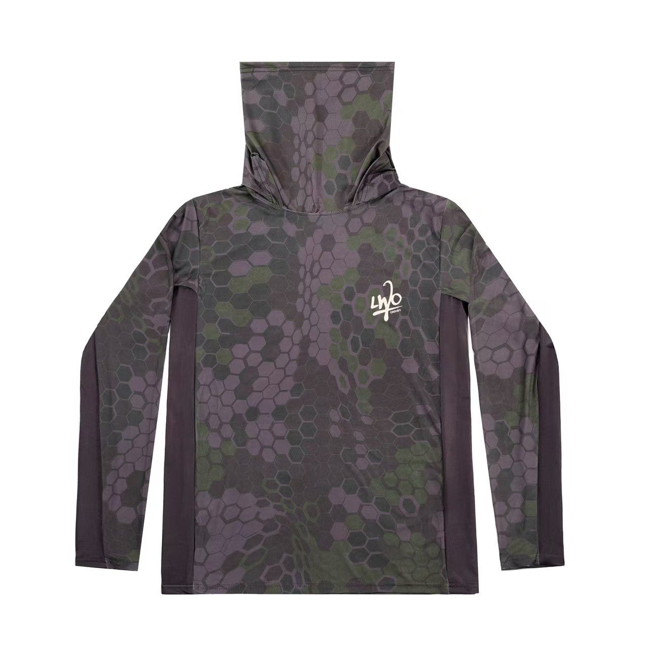 Scale Camo Fishing Hoodie