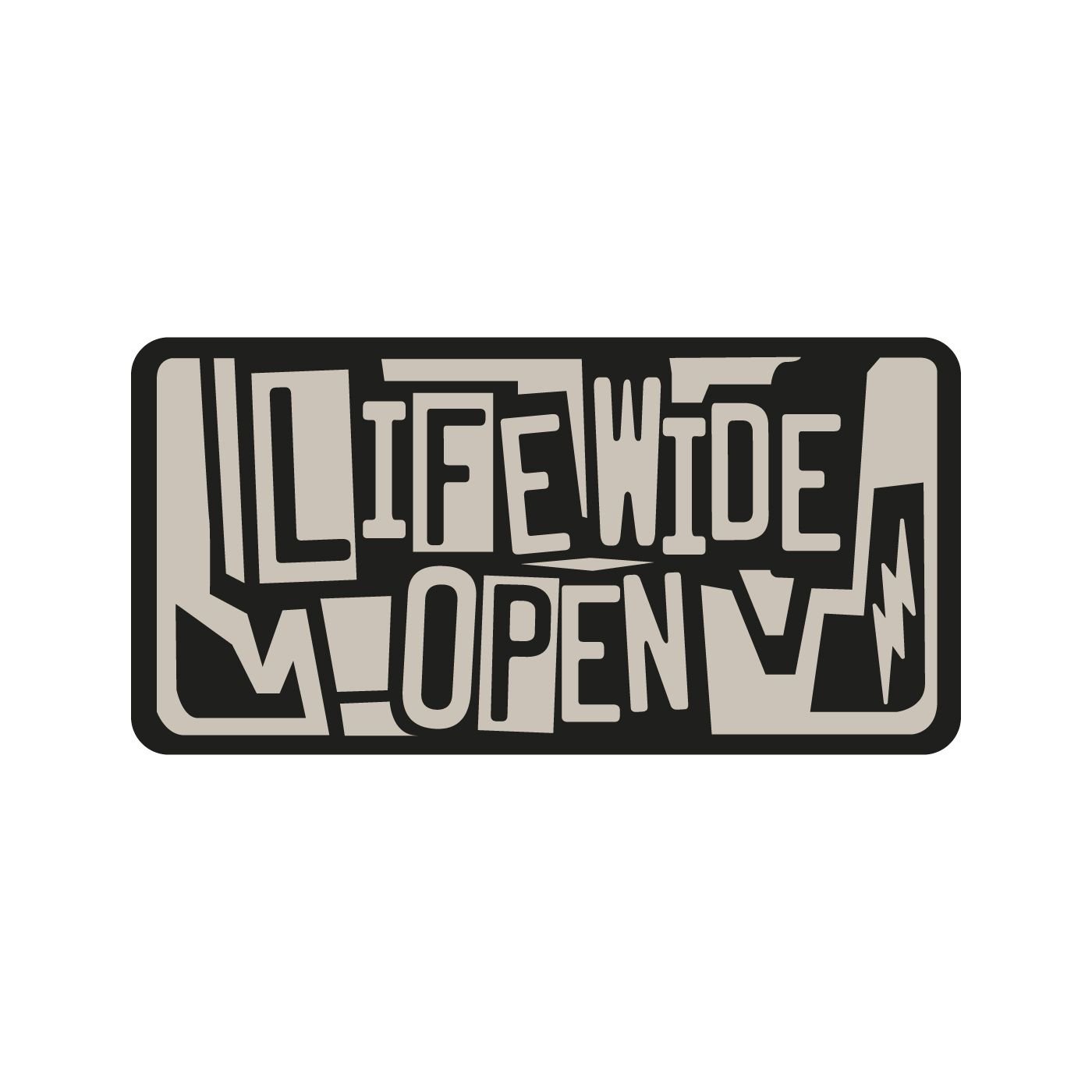 LWO Shockwave License Plate