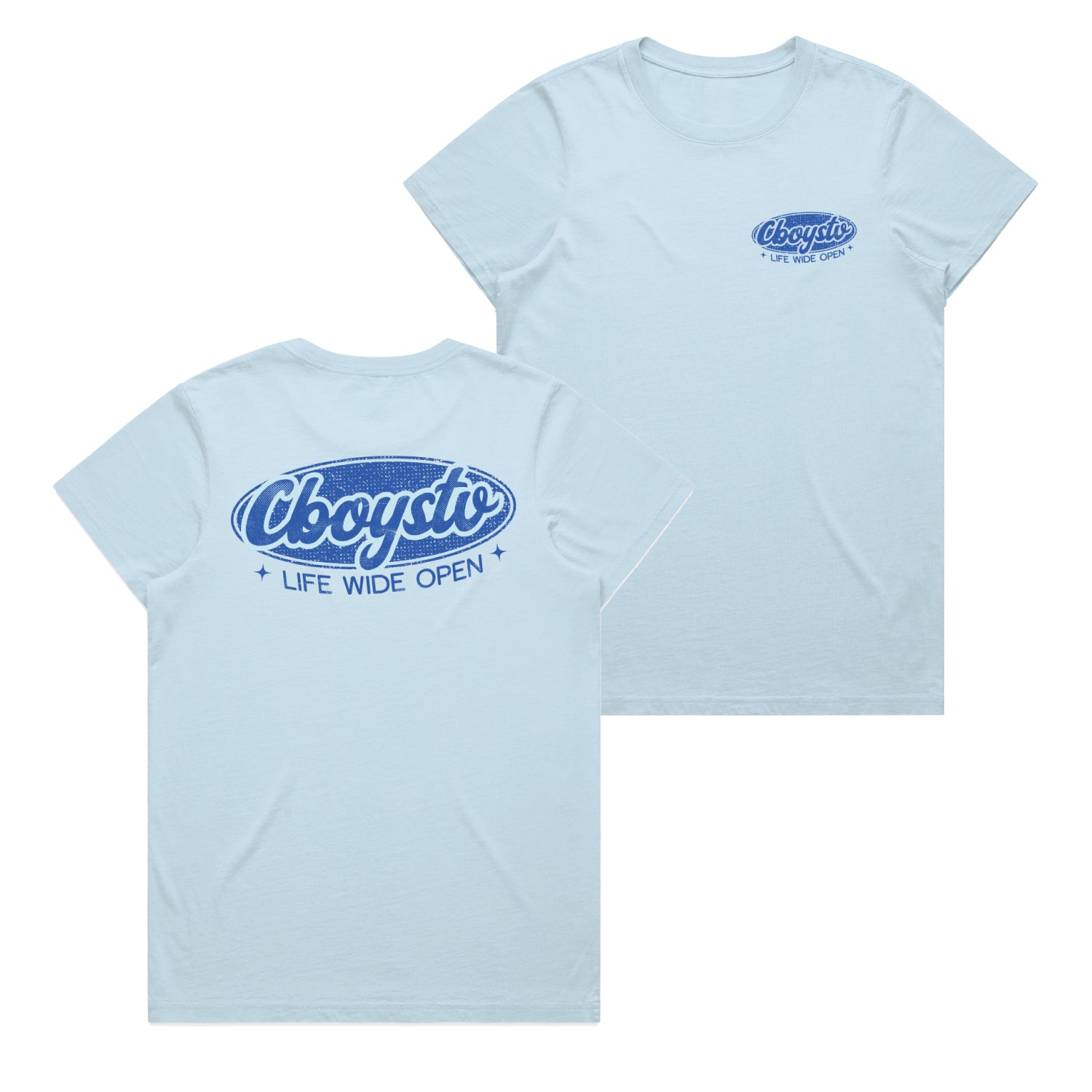 Women's Powder Blue Tee