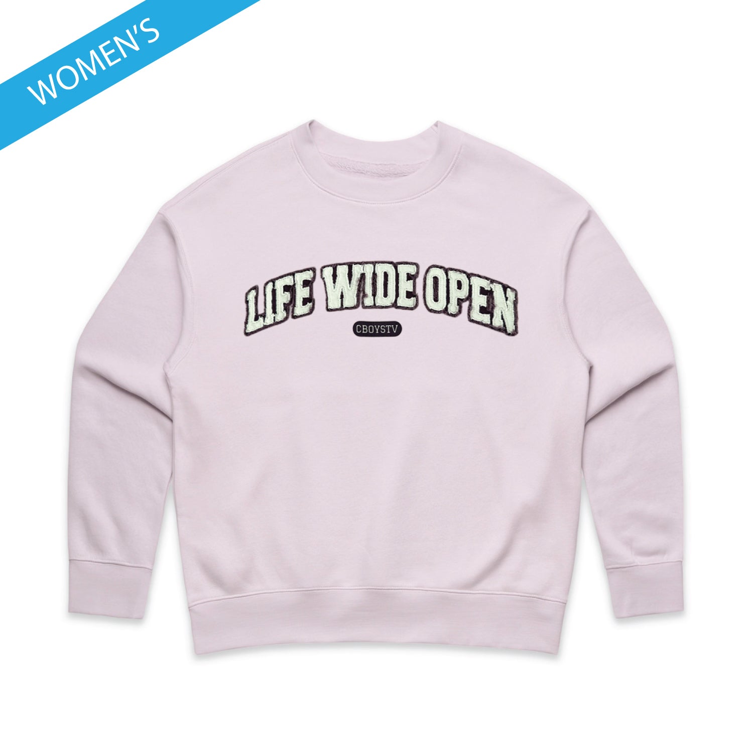 Women's LWO Applique Crew