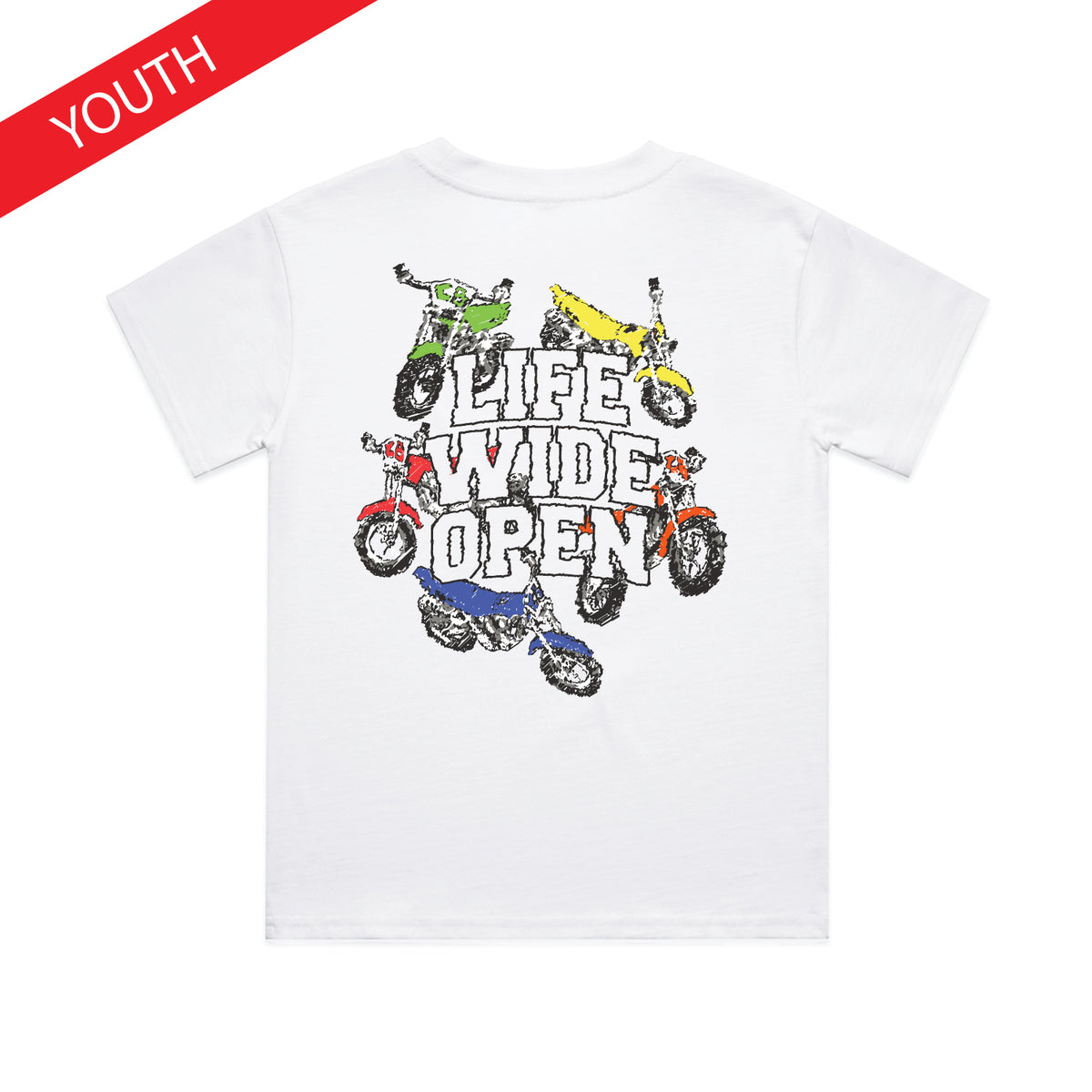 YOUTH LWO Bikes Tee