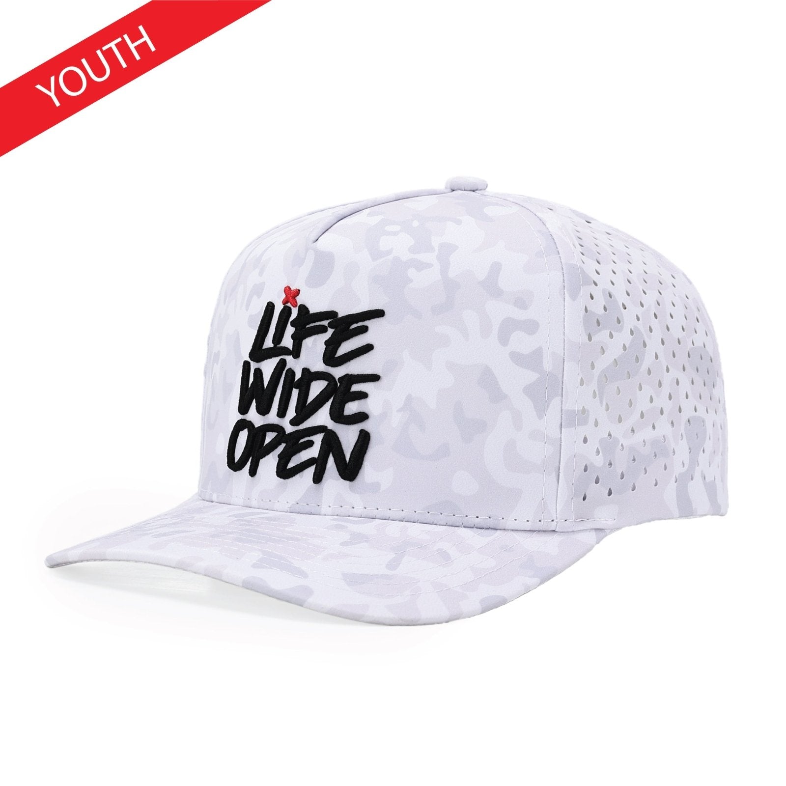 YOUTH White Camo LWO Hat