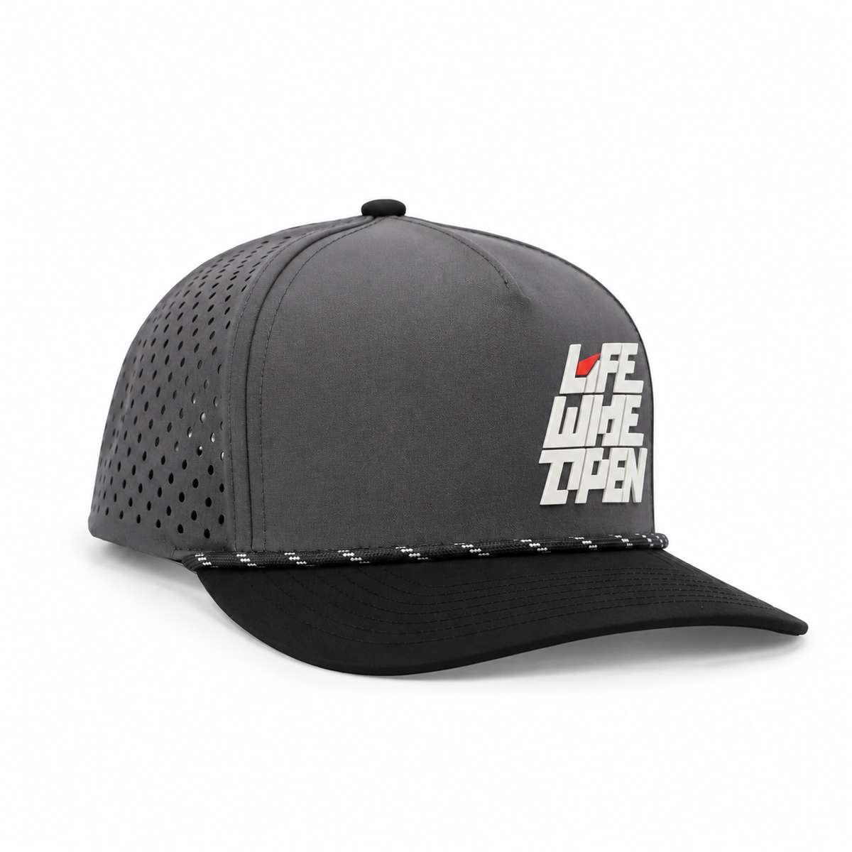 LWOGear Grey Performance Rope Hat