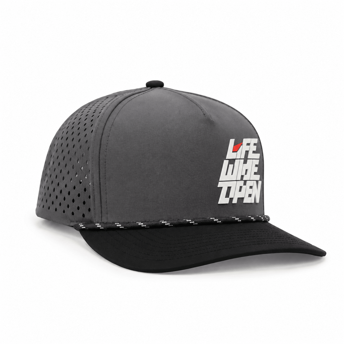 LWOGear Grey Performance Rope Hat