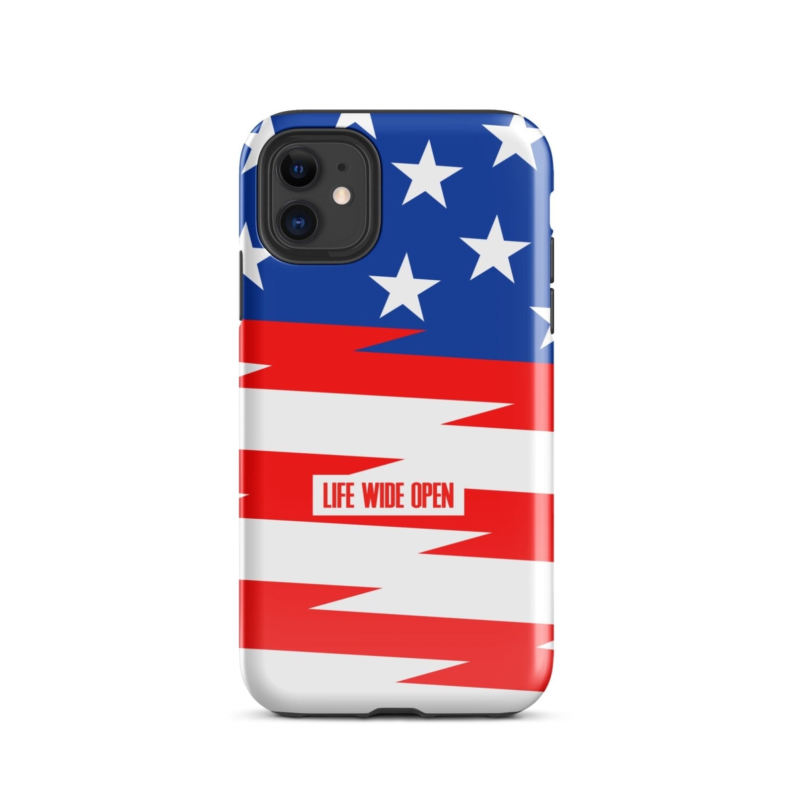 usa flag phone case RWB Flag Tough Case for iPhone®