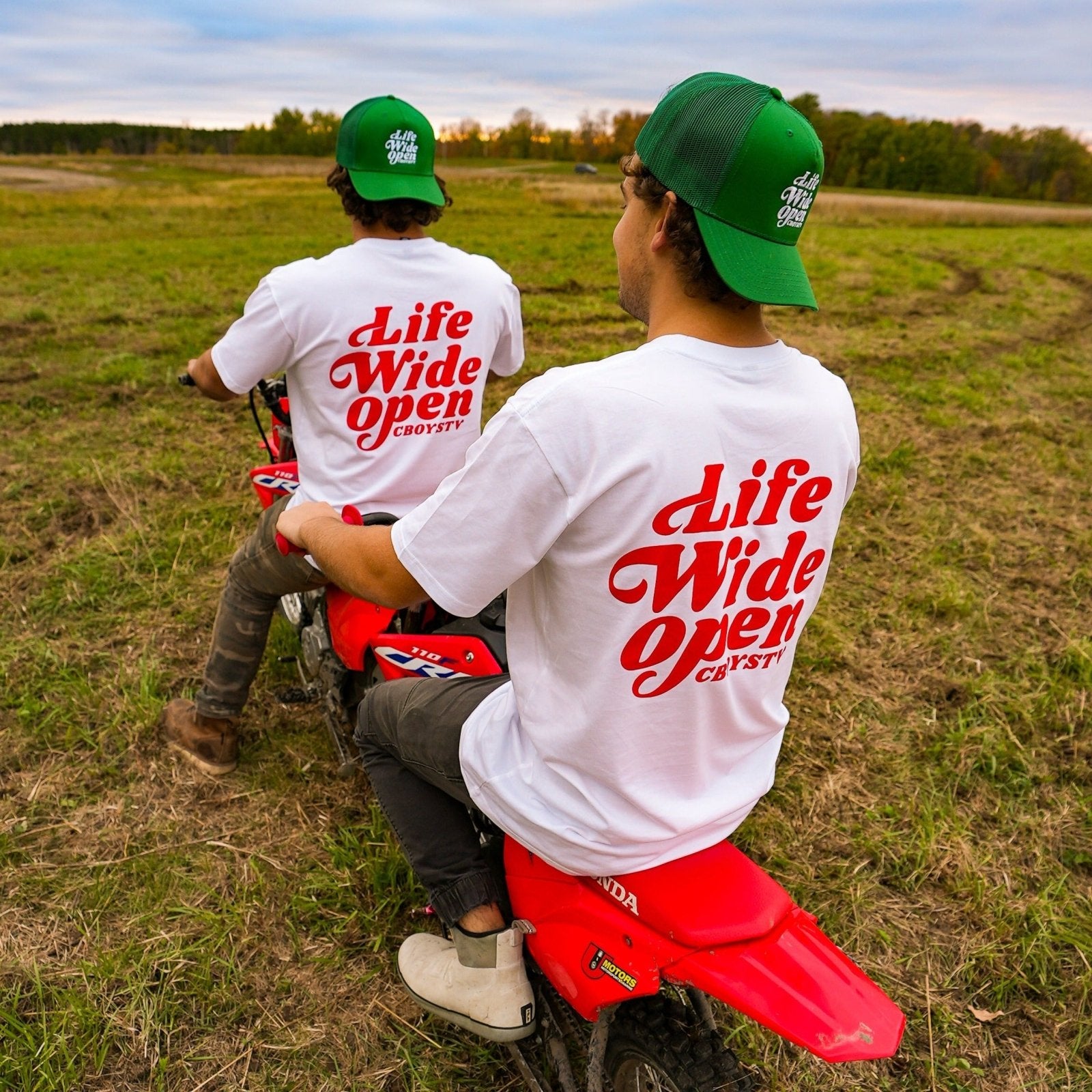 White Have A Nice Day T-shirt